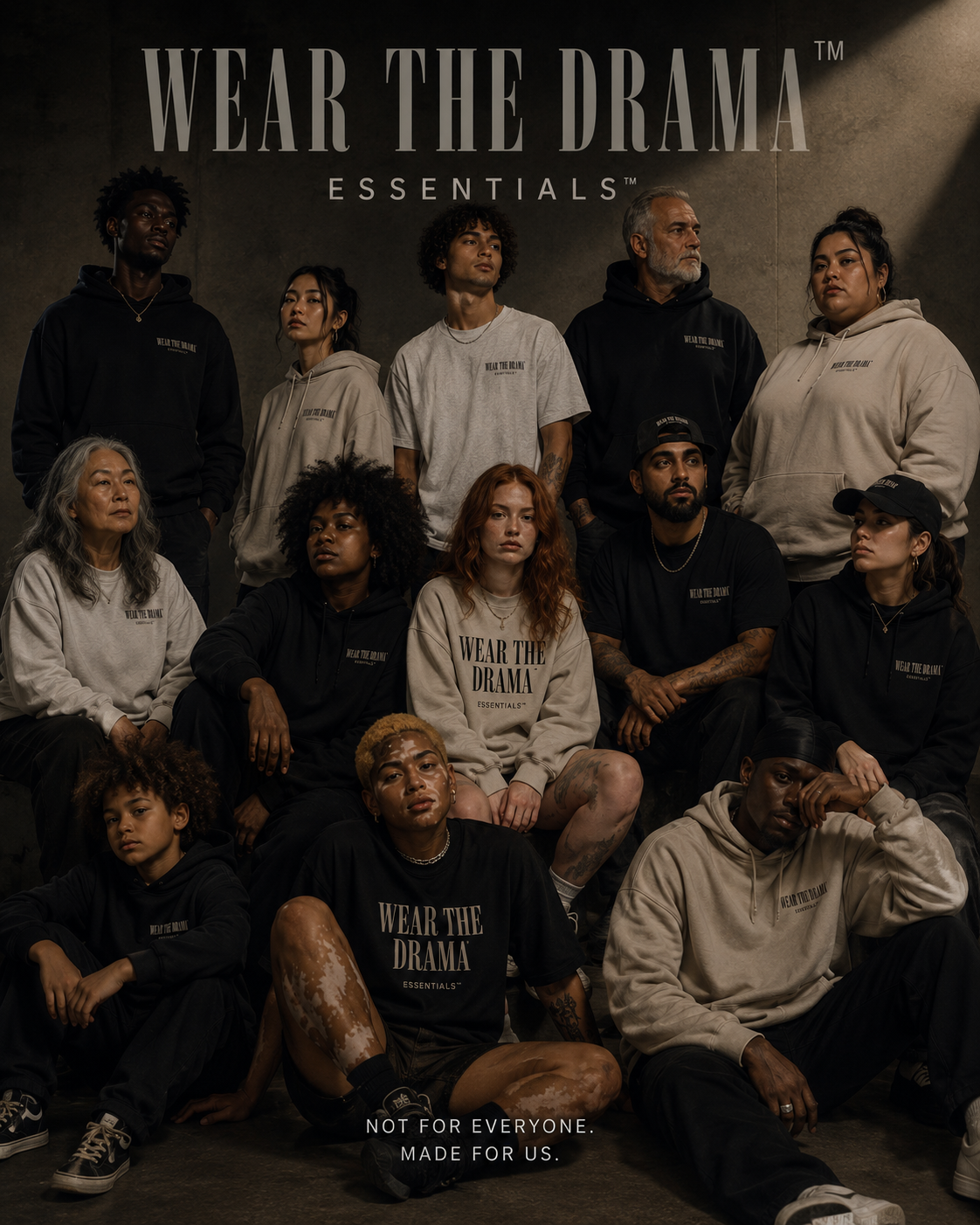 WEAR THE DRAMA ESSENTIALS™