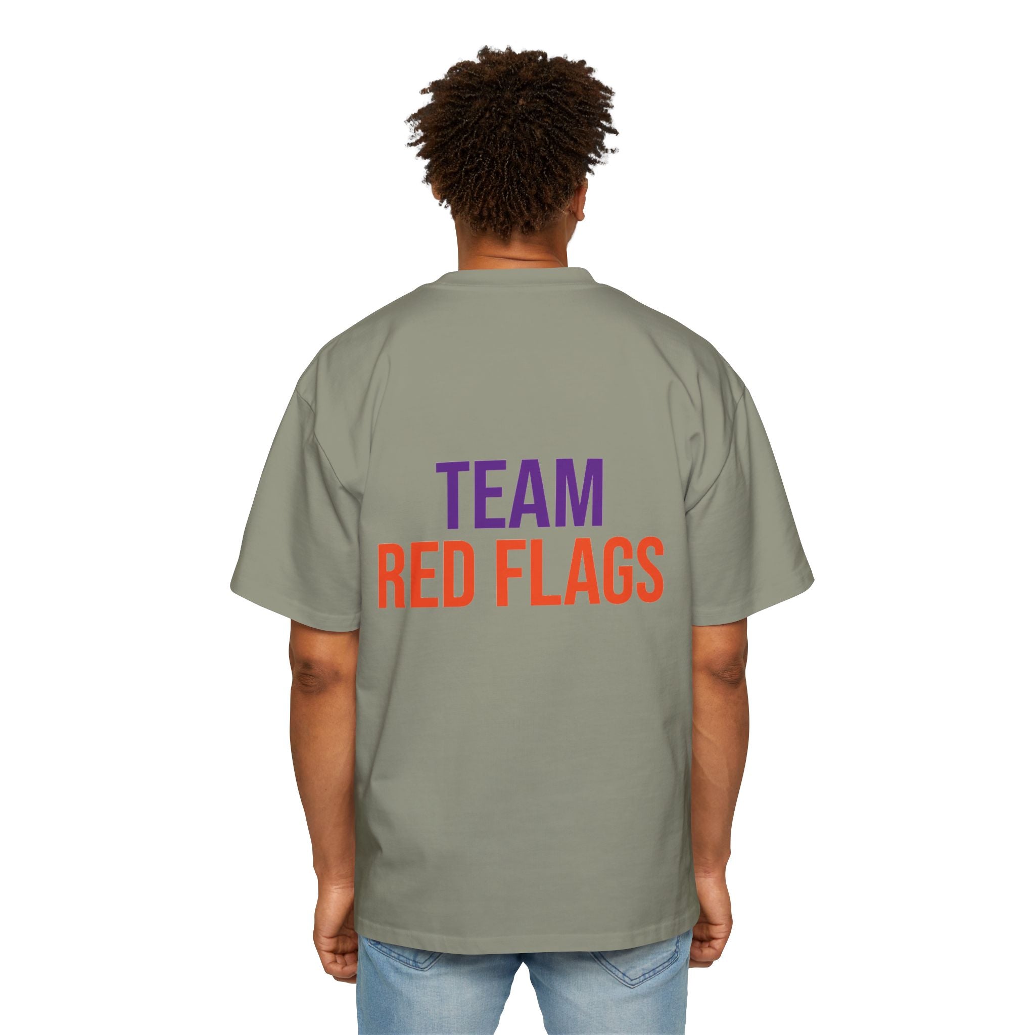 100% Drama Oversized Tee — Graphic Men’s T‑Shirt