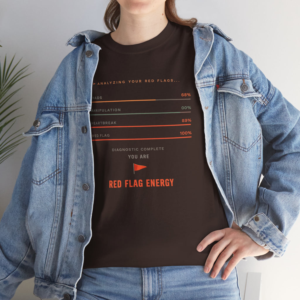 Red Flag Energy Graphic Tee