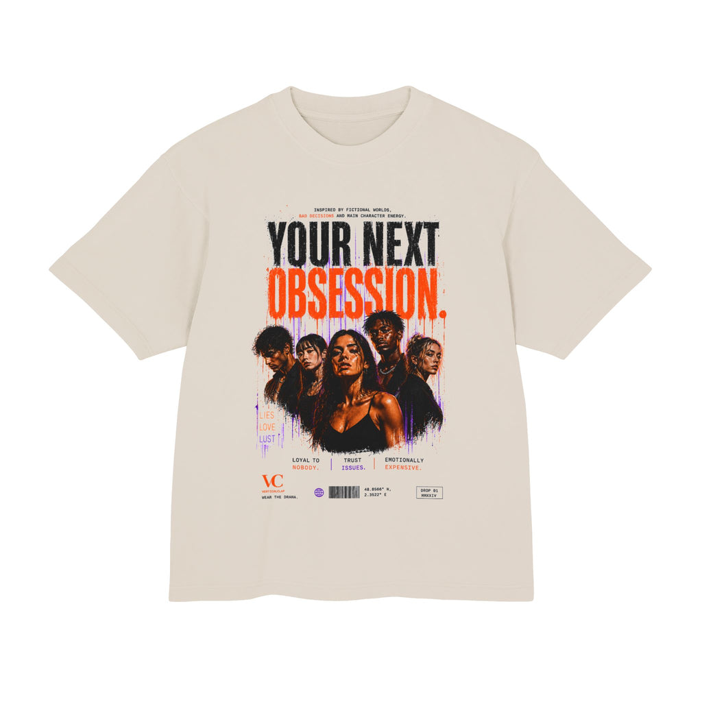 Your Next Obsession Graphic Tee — Retro Movie Poster Streetwear