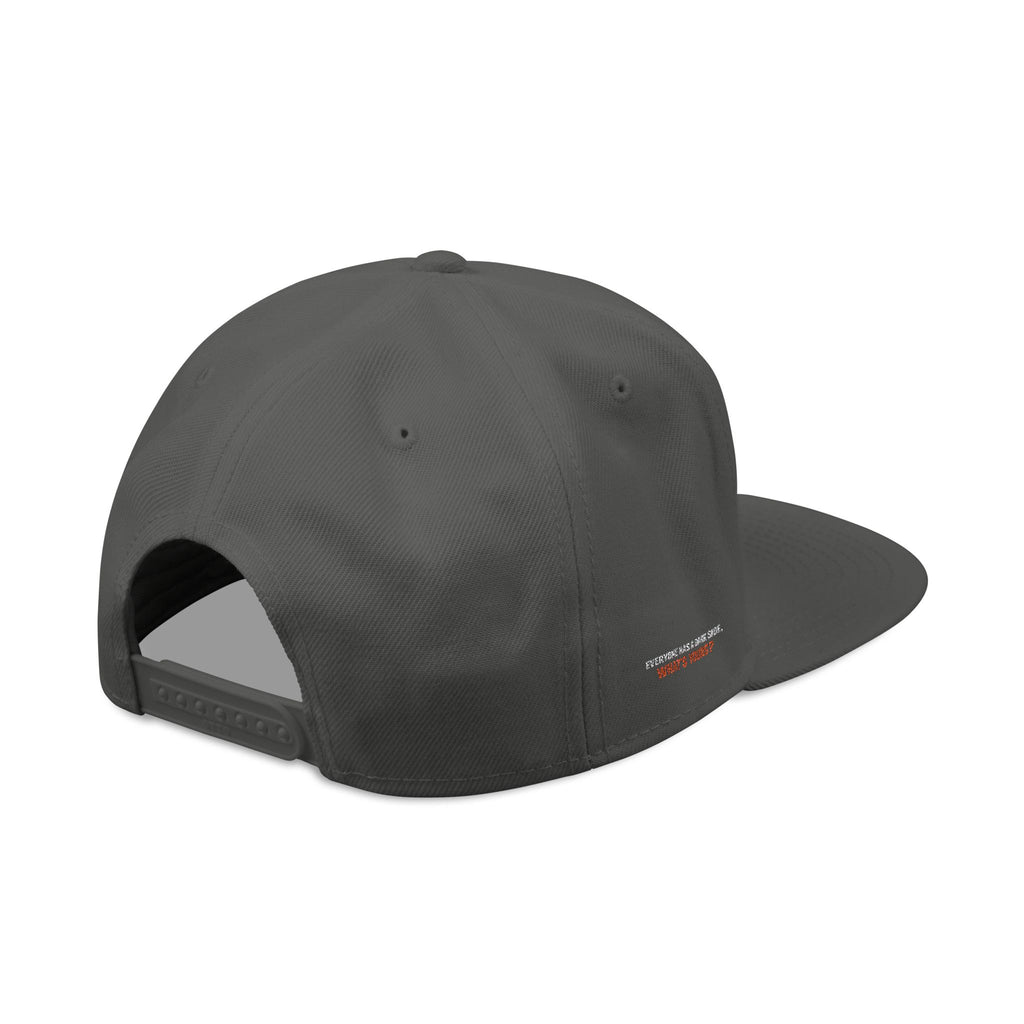 Snapback Hat — I AM THE DEVIL. Embroidered Streetwear Cap