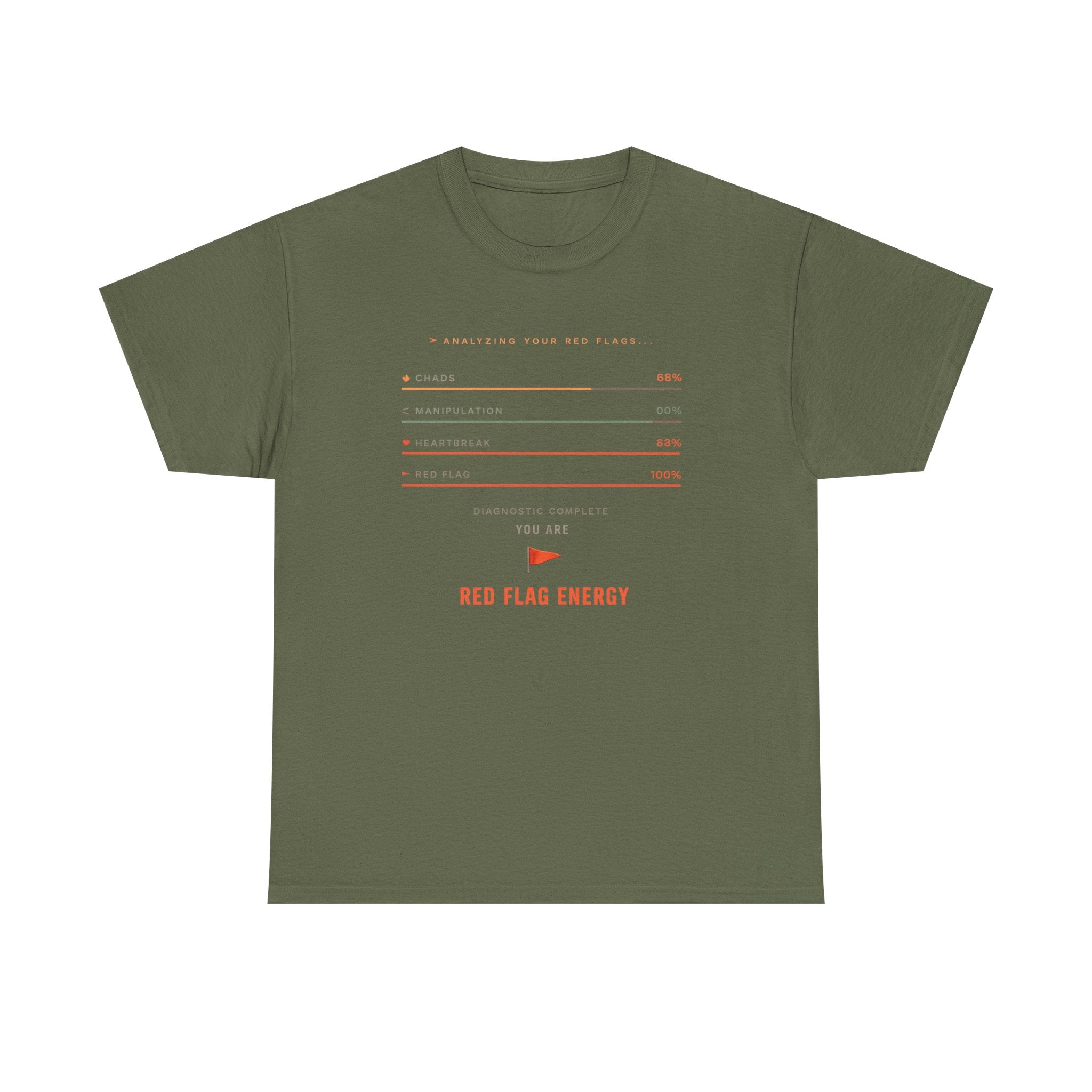 Red Flag Energy Graphic Tee