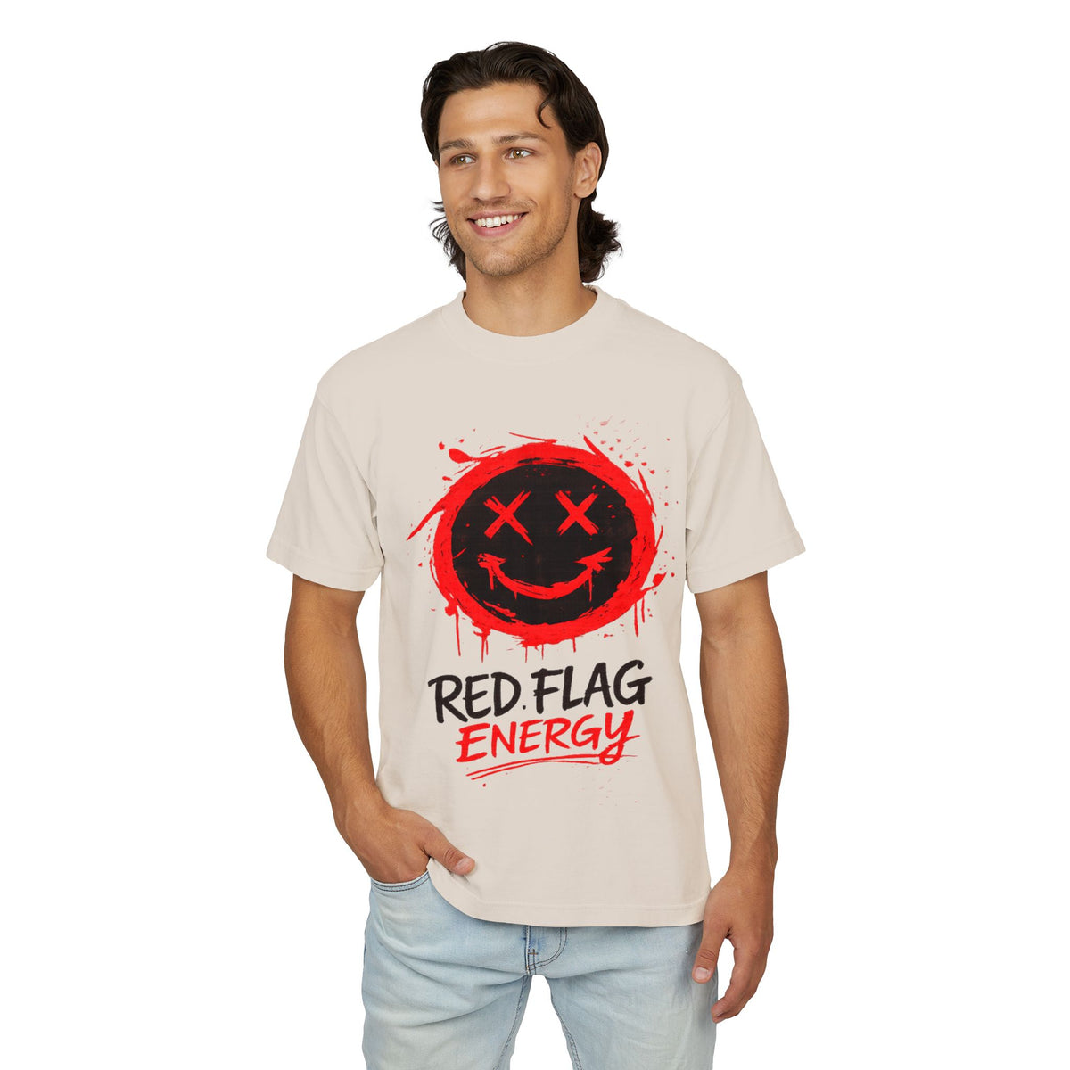 "Red Flag Energy" — Expert Tee
