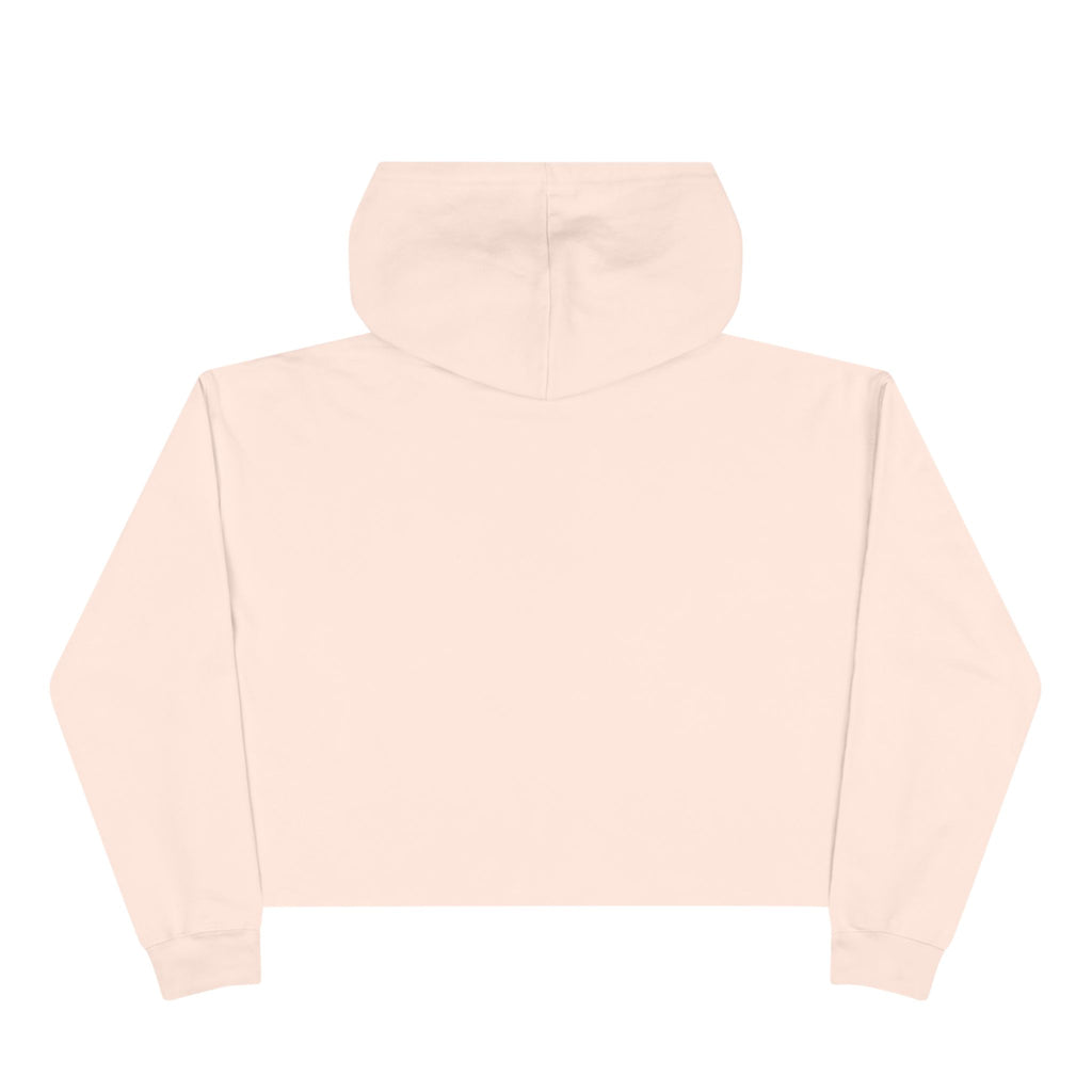Drama Cardio Crop Hoodie — Graphic Cropped Pullover with Bold Typography