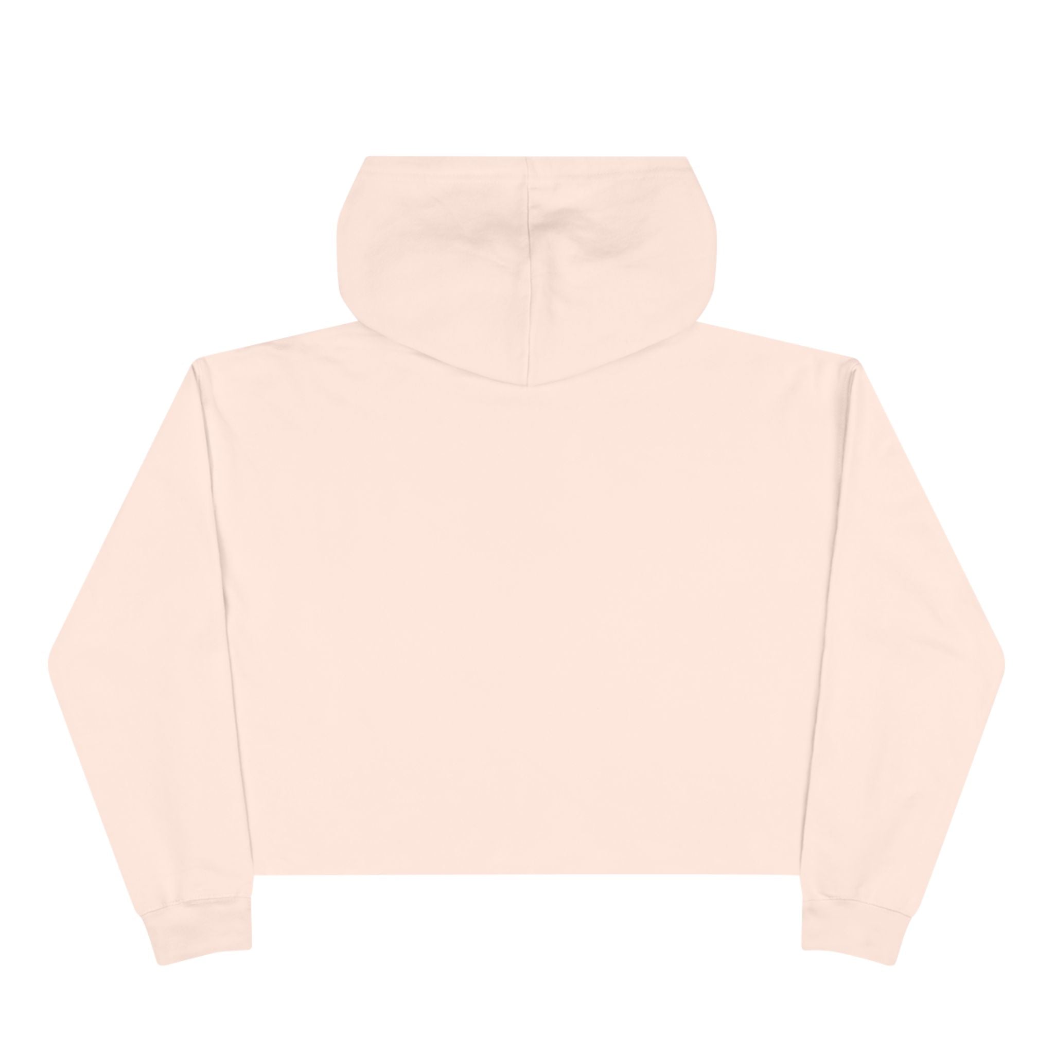 Drama Cardio Crop Hoodie — Graphic Cropped Pullover with Bold Typography