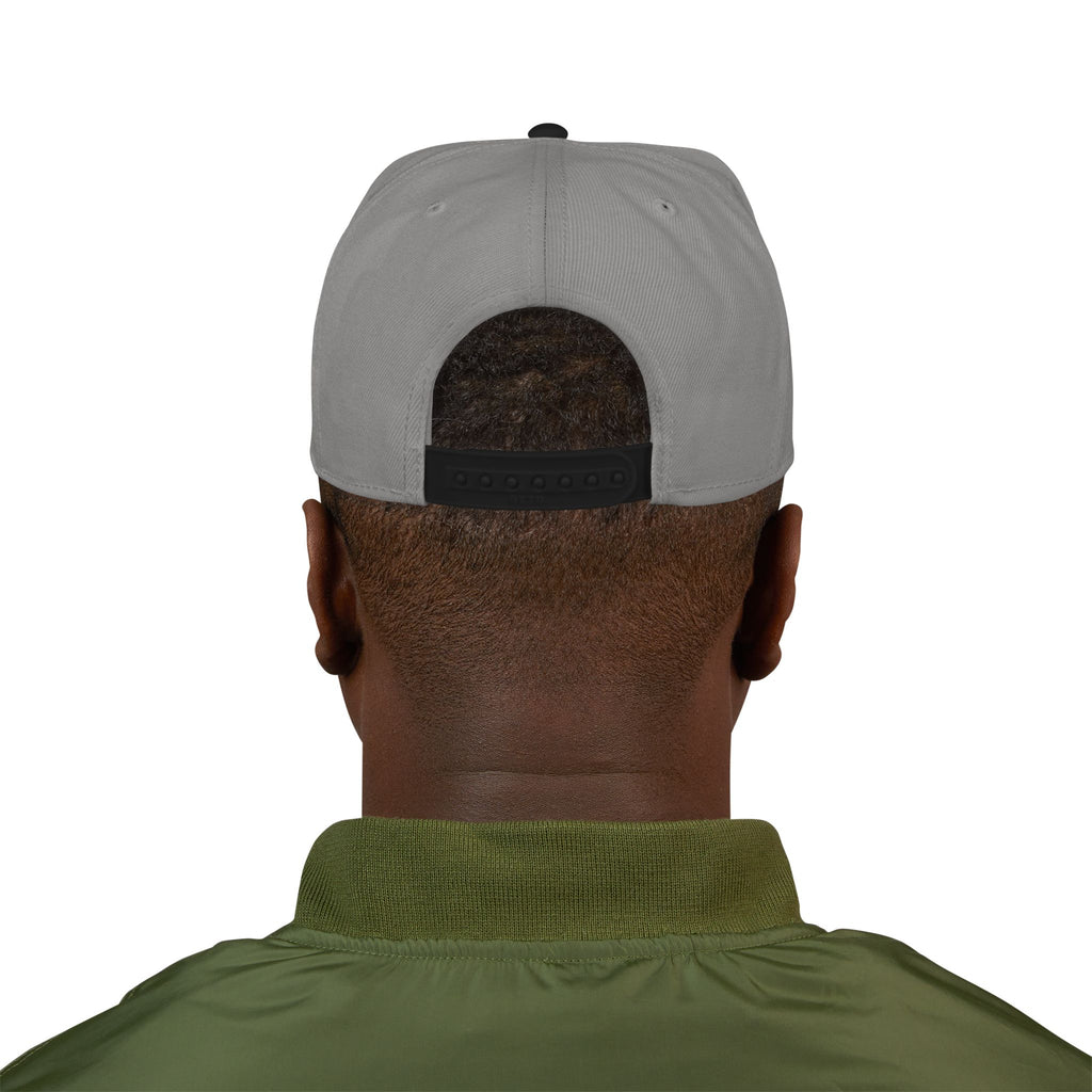 Snapback Hat — I AM THE DEVIL. Embroidered Streetwear Cap