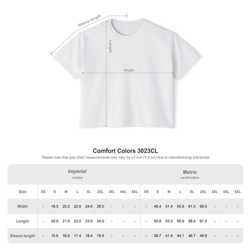 He Lied. Again. Women's Boxy Tee — Dramatic Photo Graphic Tee for Breakup/Statement Fashion