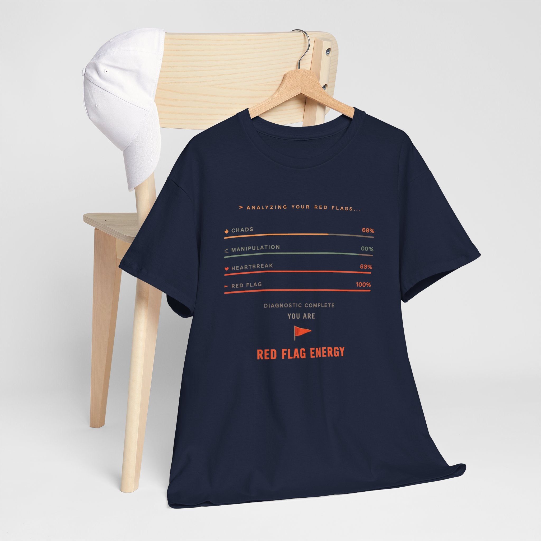 Red Flag Energy Graphic Tee