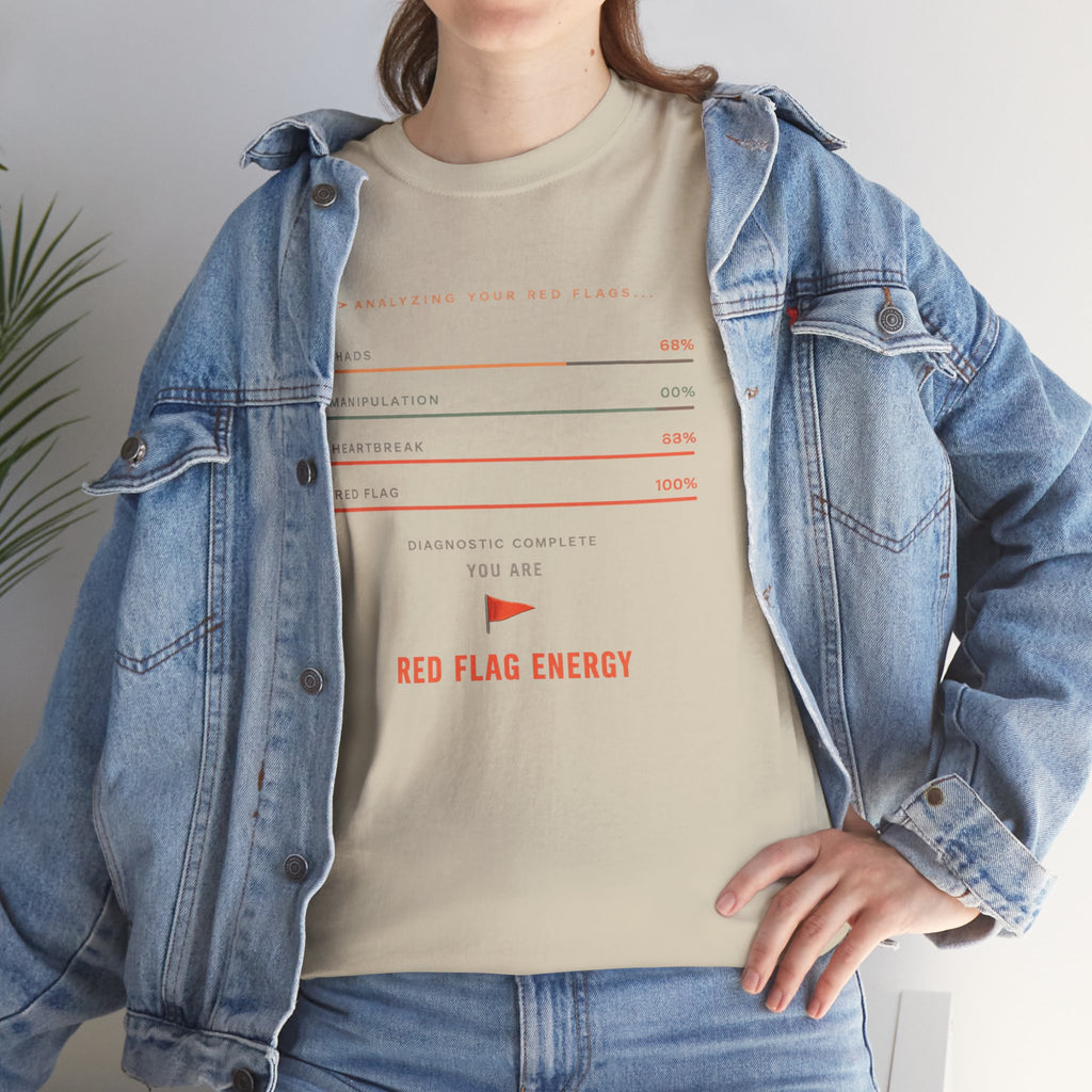 Red Flag Energy Graphic Tee