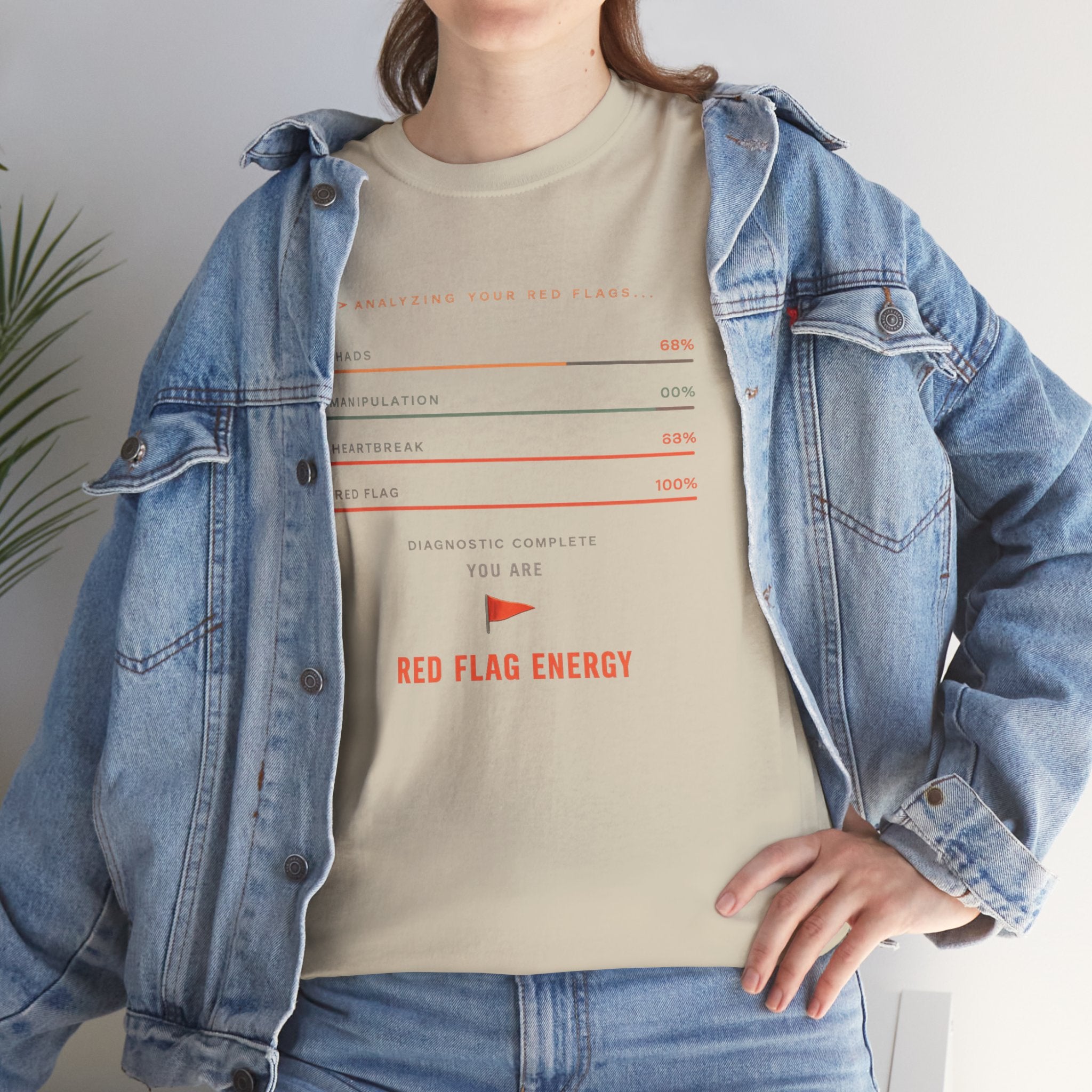 Red Flag Energy Graphic Tee