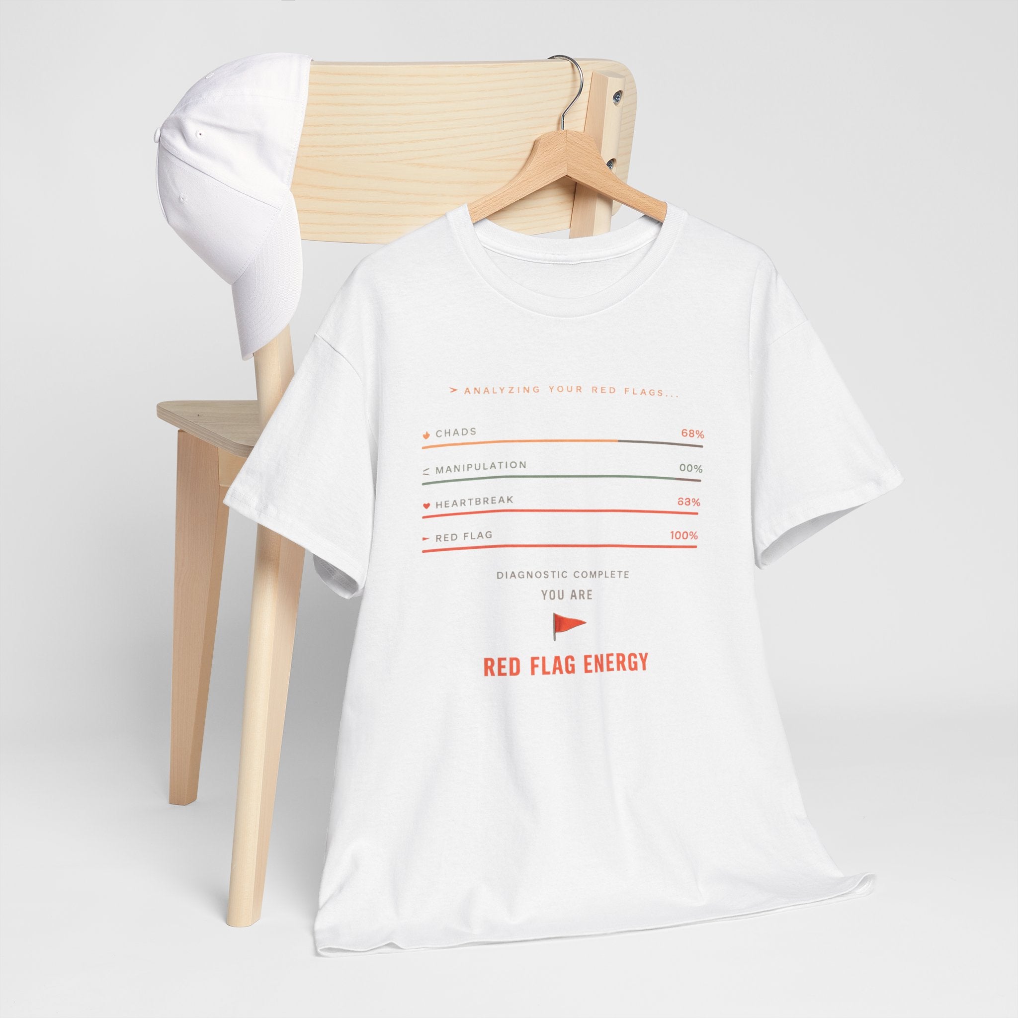 Red Flag Energy Graphic Tee