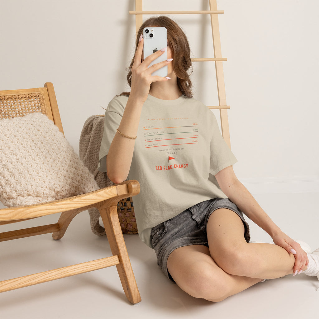 Red Flag Energy Graphic Tee