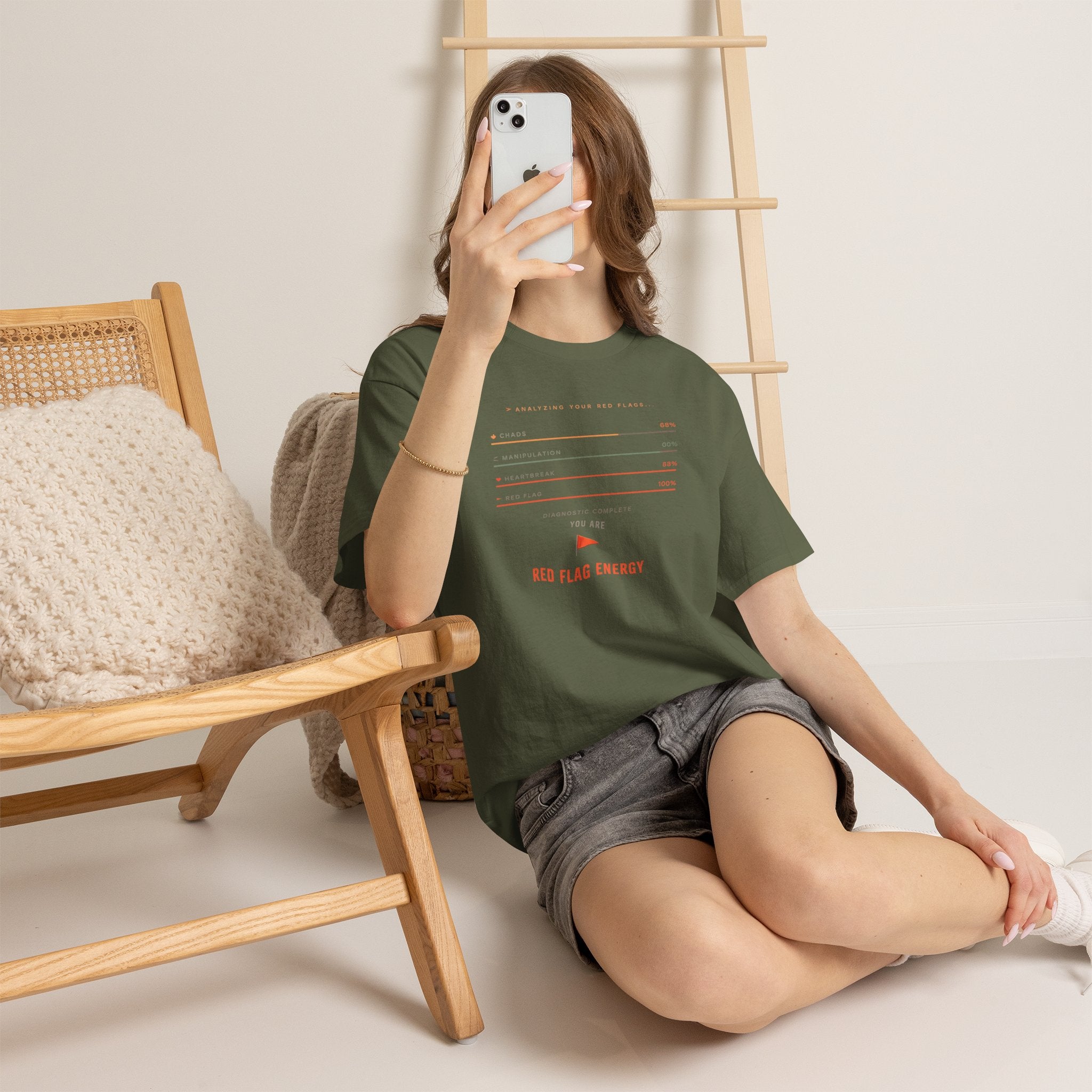 Red Flag Energy Graphic Tee