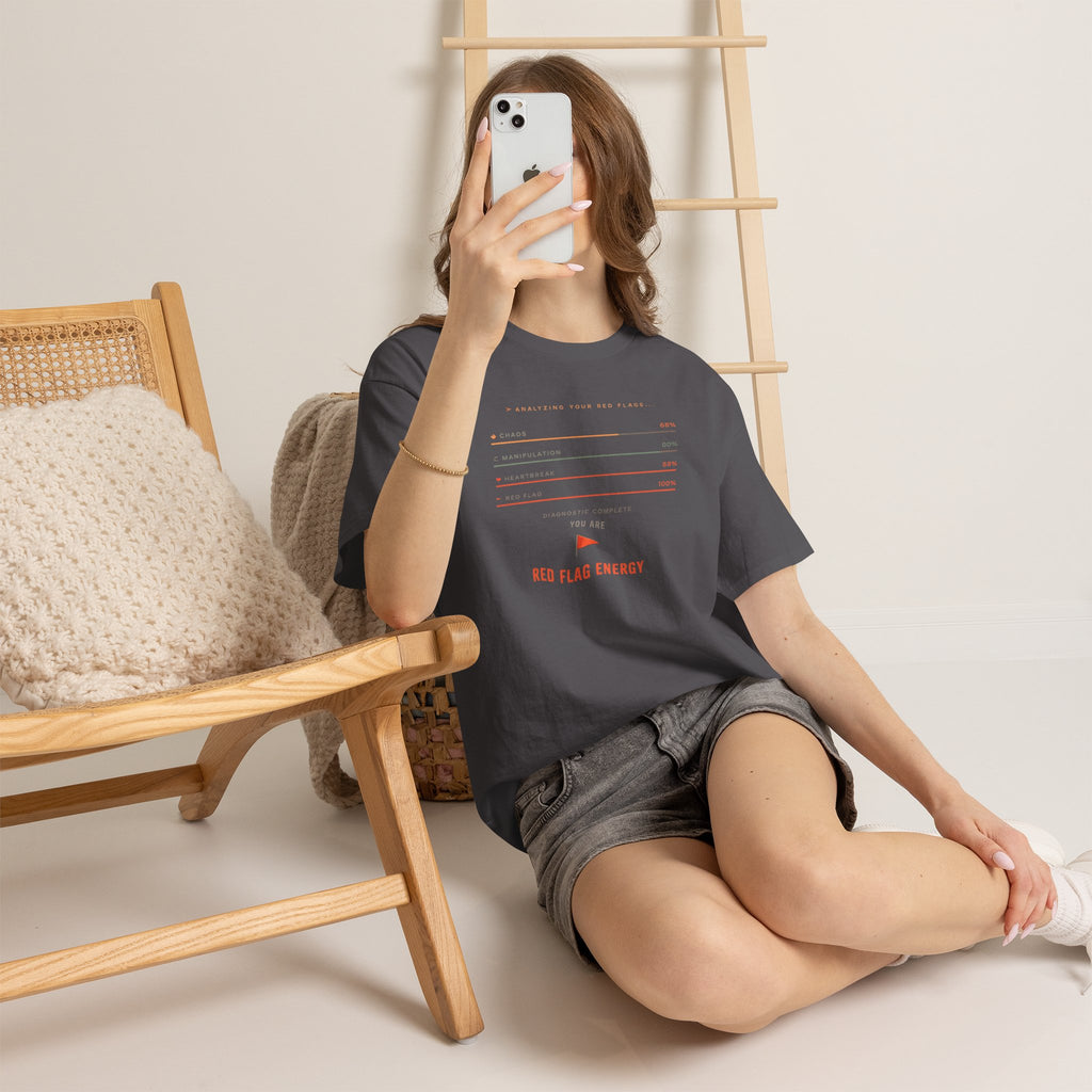 Red Flag Energy Graphic Tee