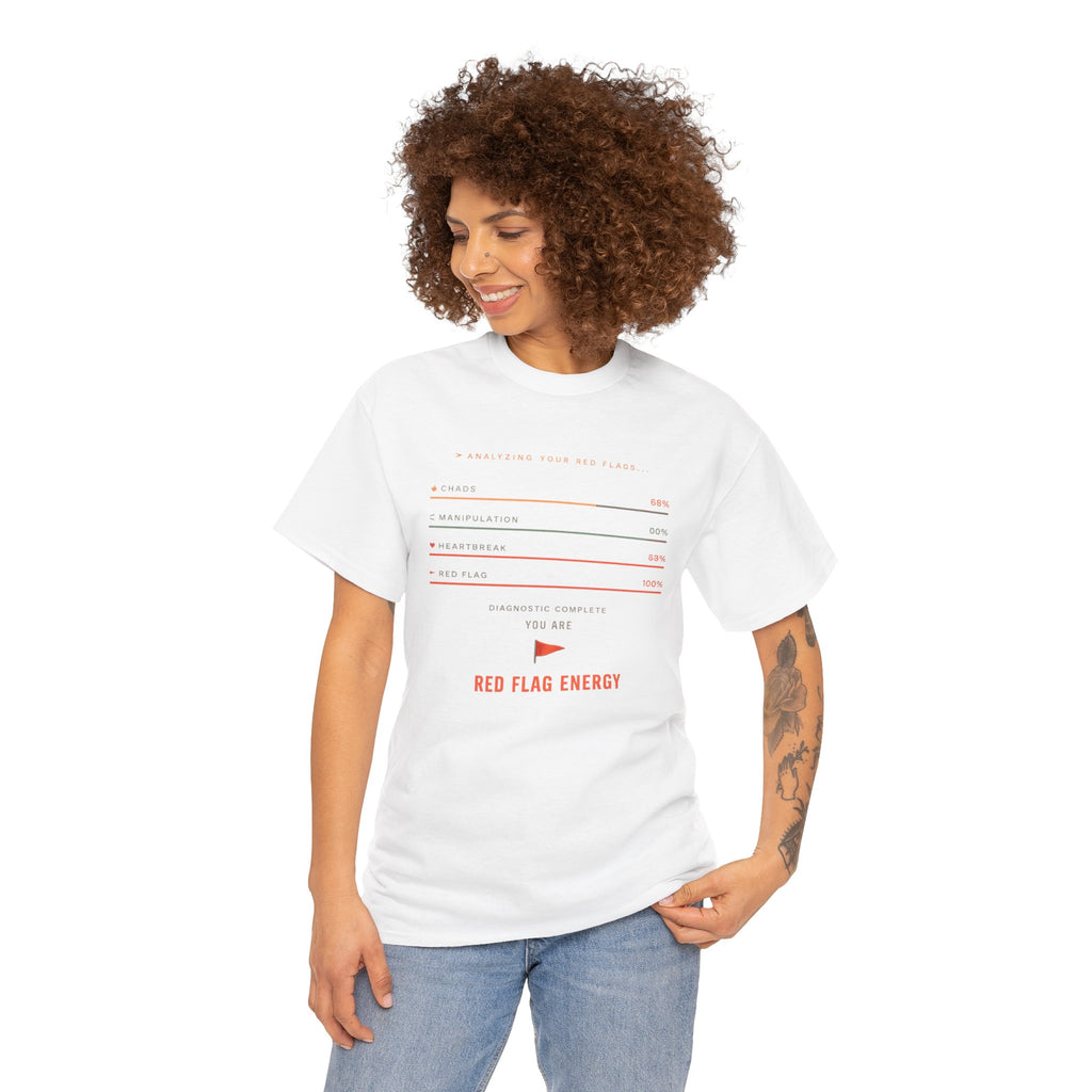 Red Flag Energy Graphic Tee