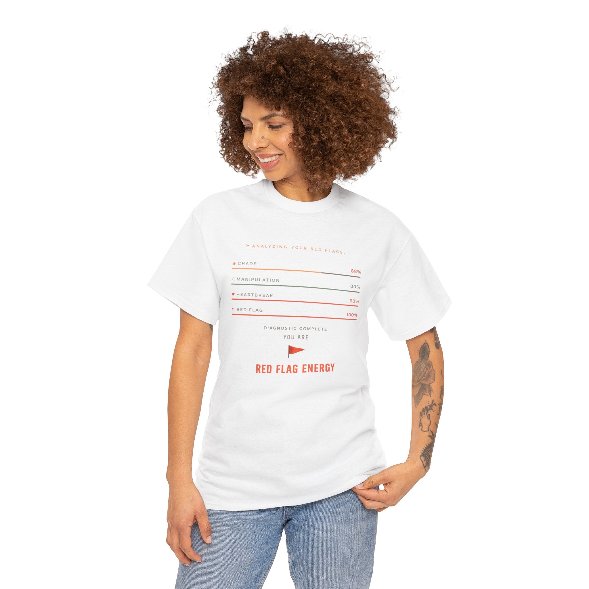 Red Flag Energy Graphic Tee