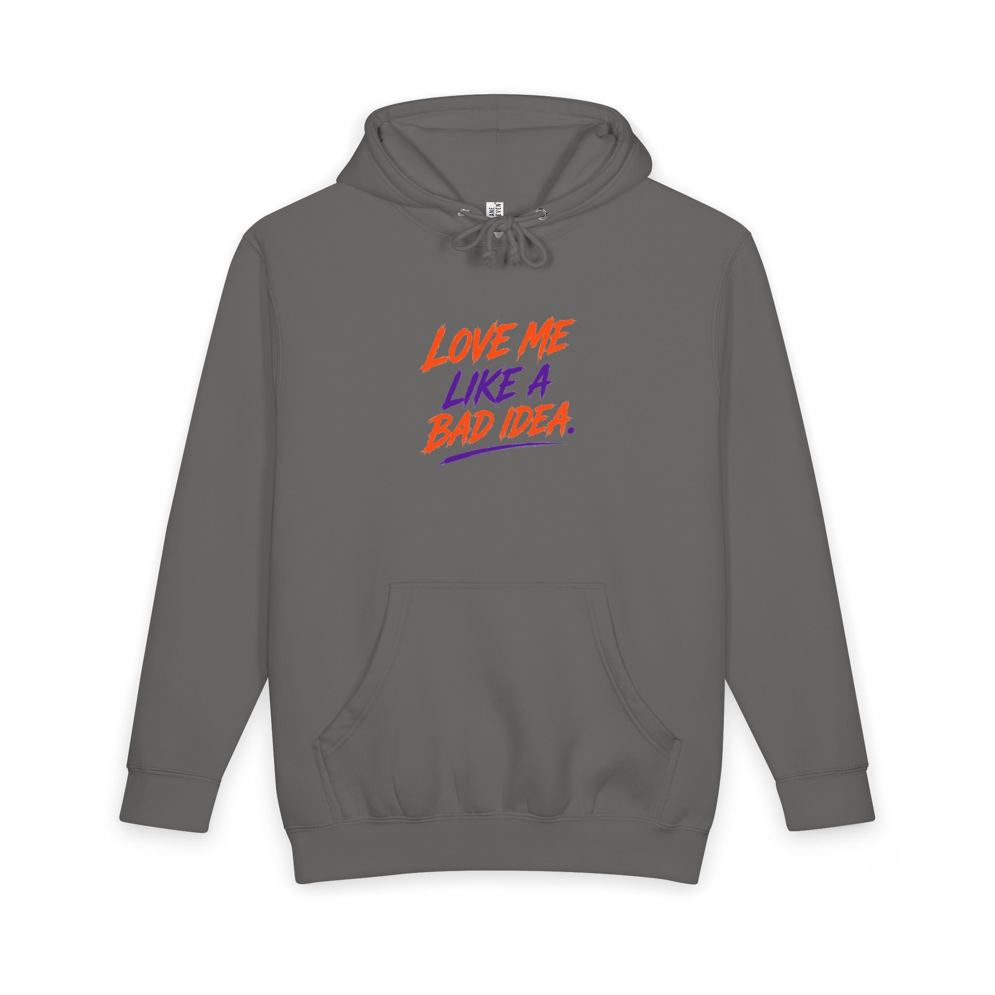 Directed By Chaos Hoodie — "Love Me Like a Bad Idea" Graphic Pullover