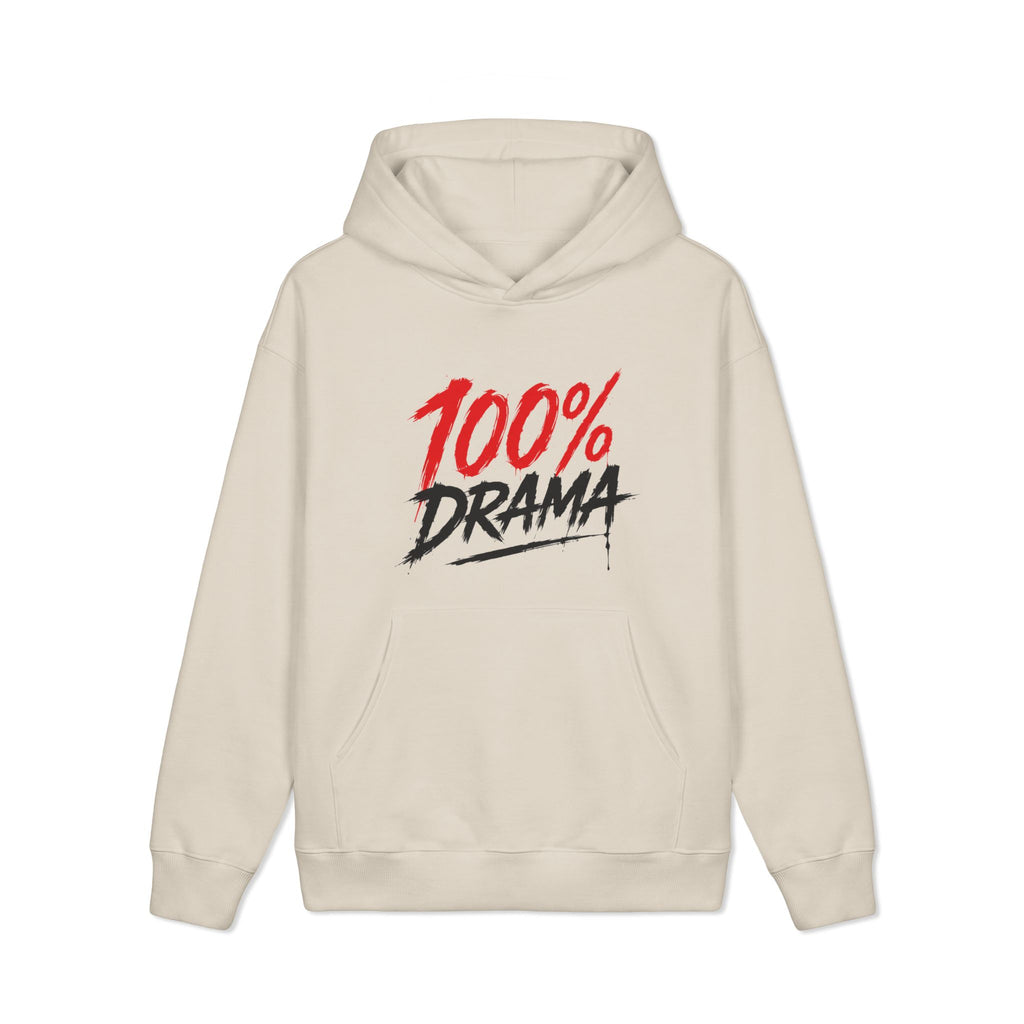 Hoodie - "100% Drama / Your Next Obsession" Graphic Pullover