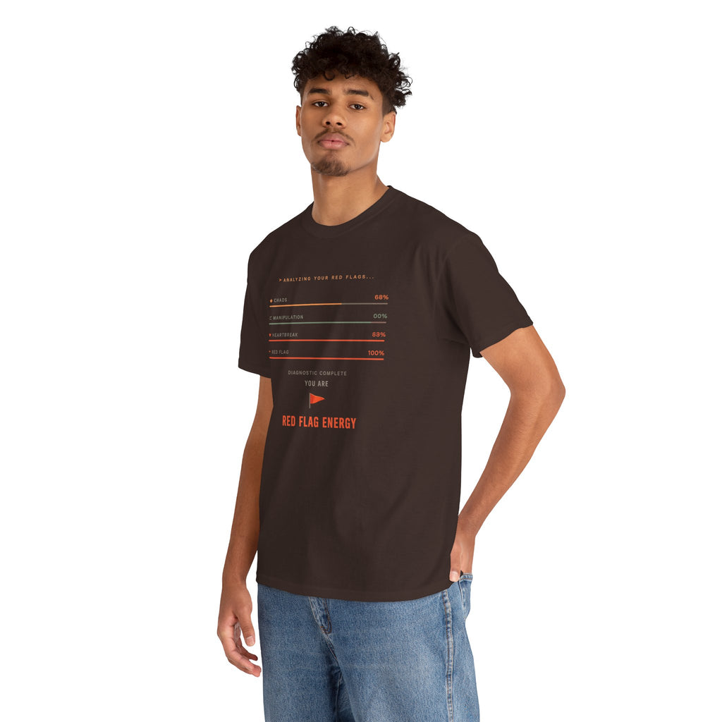 Red Flag Energy Graphic Tee