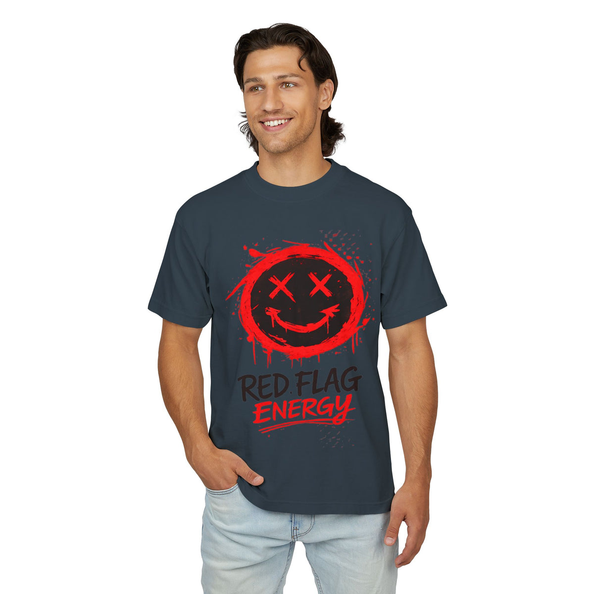 "Red Flag Energy" — Expert Tee