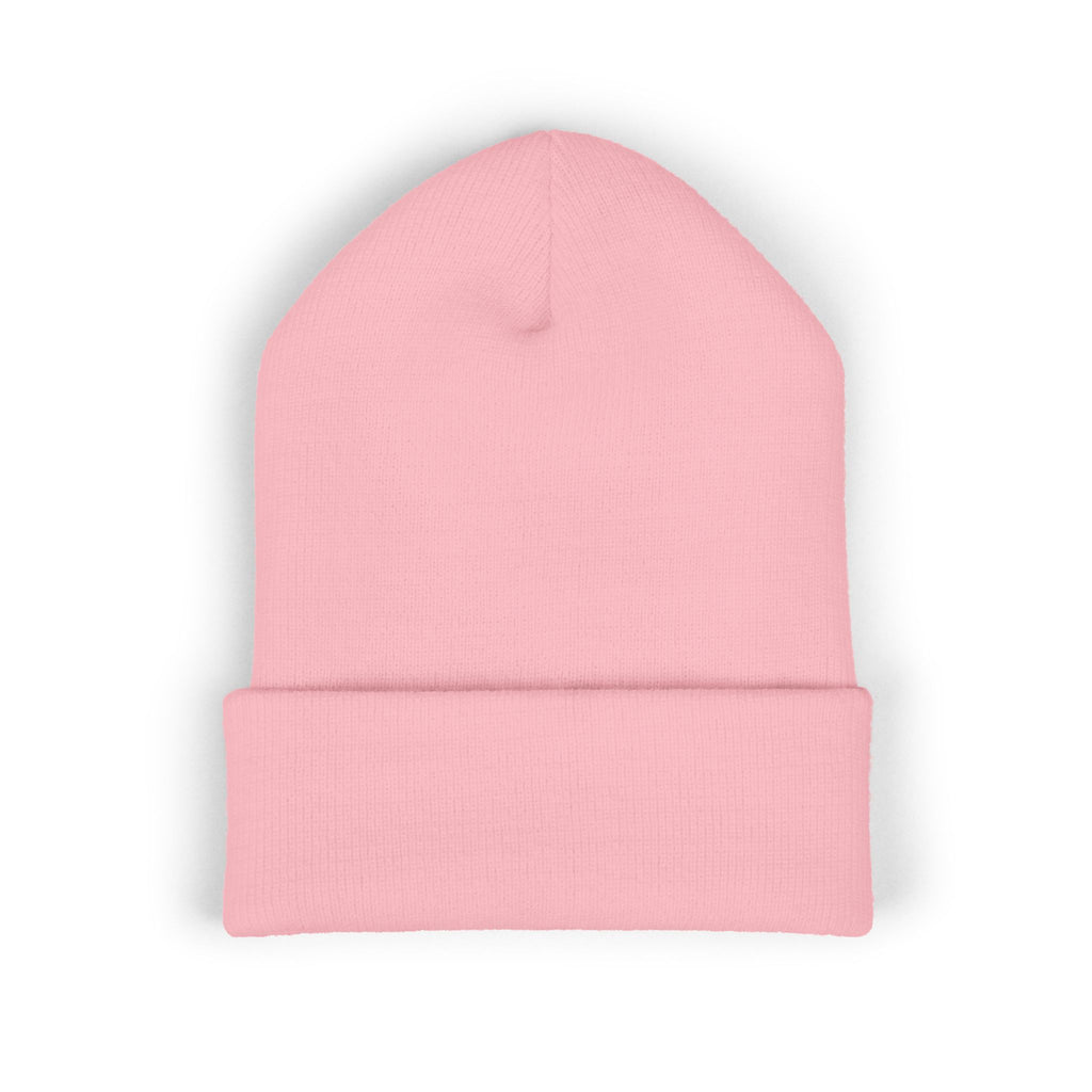 Embroidered 'Team Red Flags' Cuffed Beanie