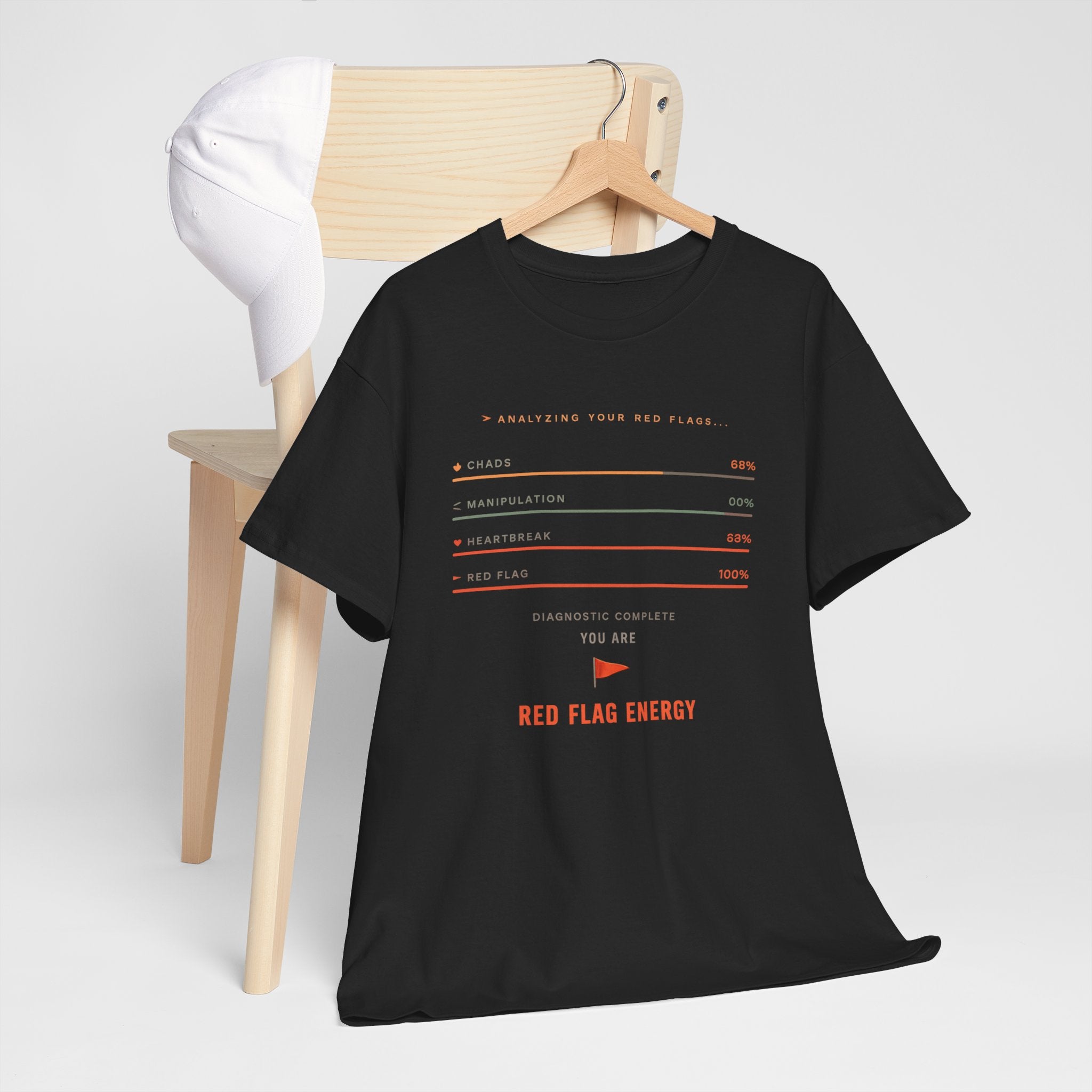 Red Flag Energy Graphic Tee