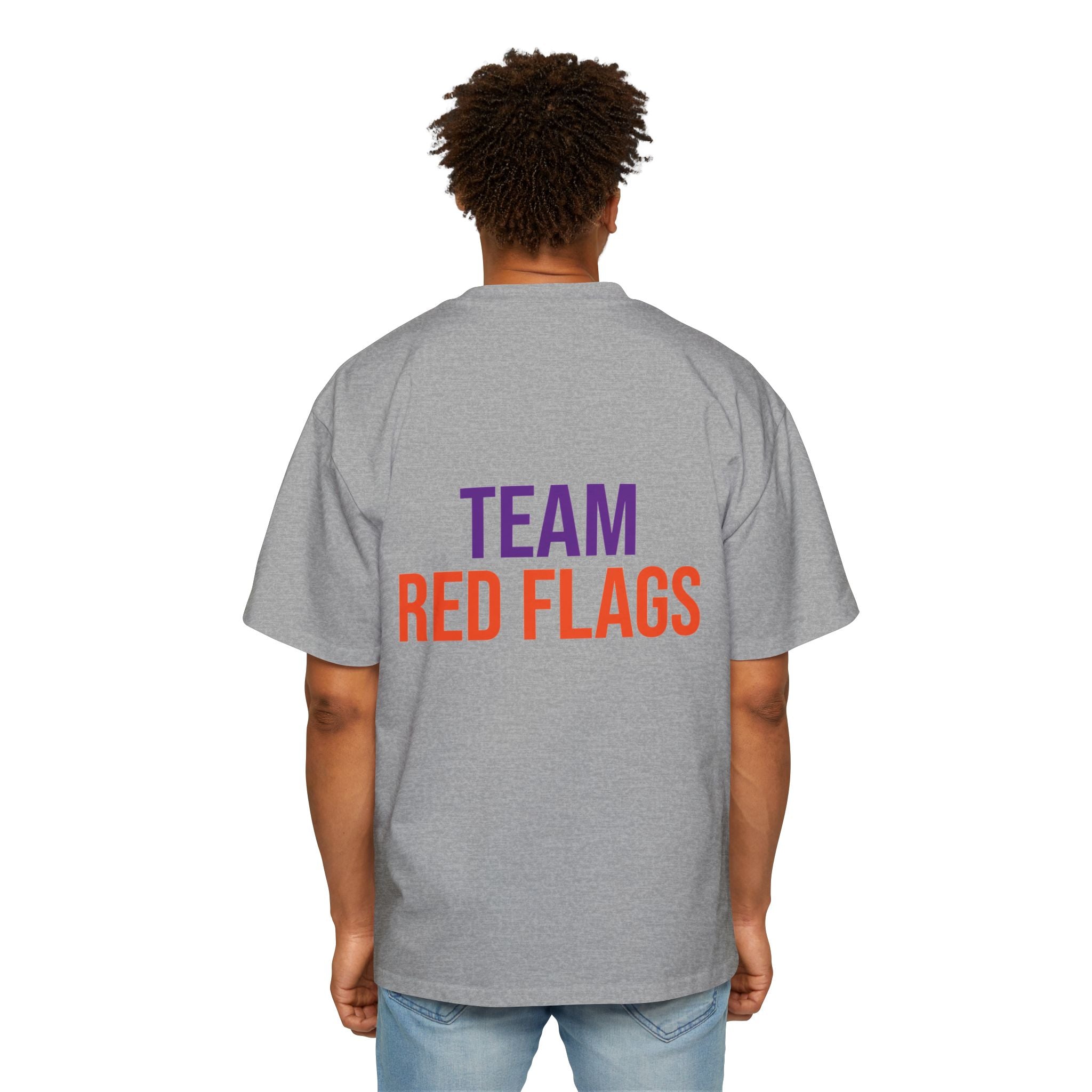 100% Drama Oversized Tee — Graphic Men’s T‑Shirt