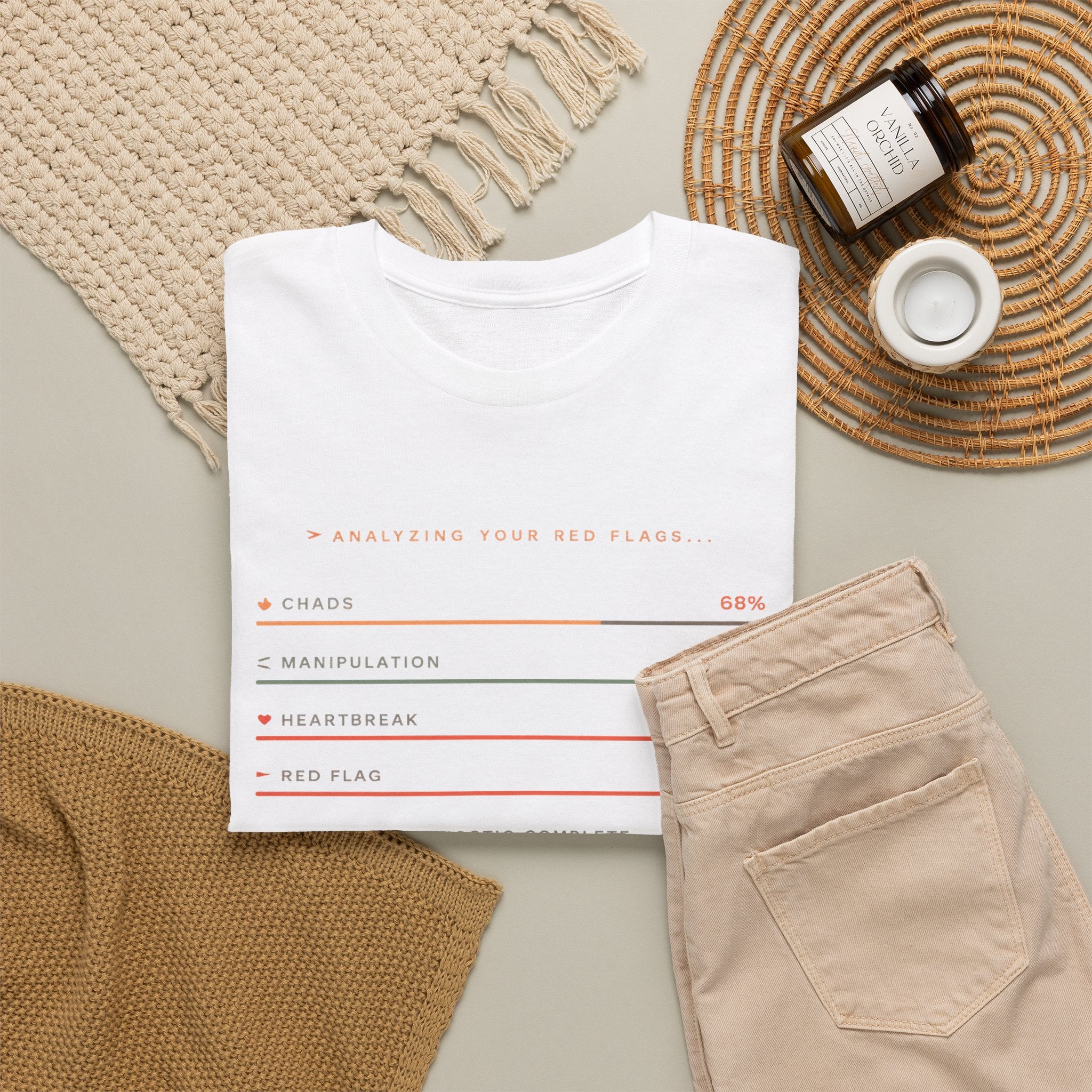 Red Flag Energy Graphic Tee