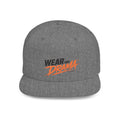 Flat Bill Snapback Hat — "Wear the Drama" Streetwear Cap