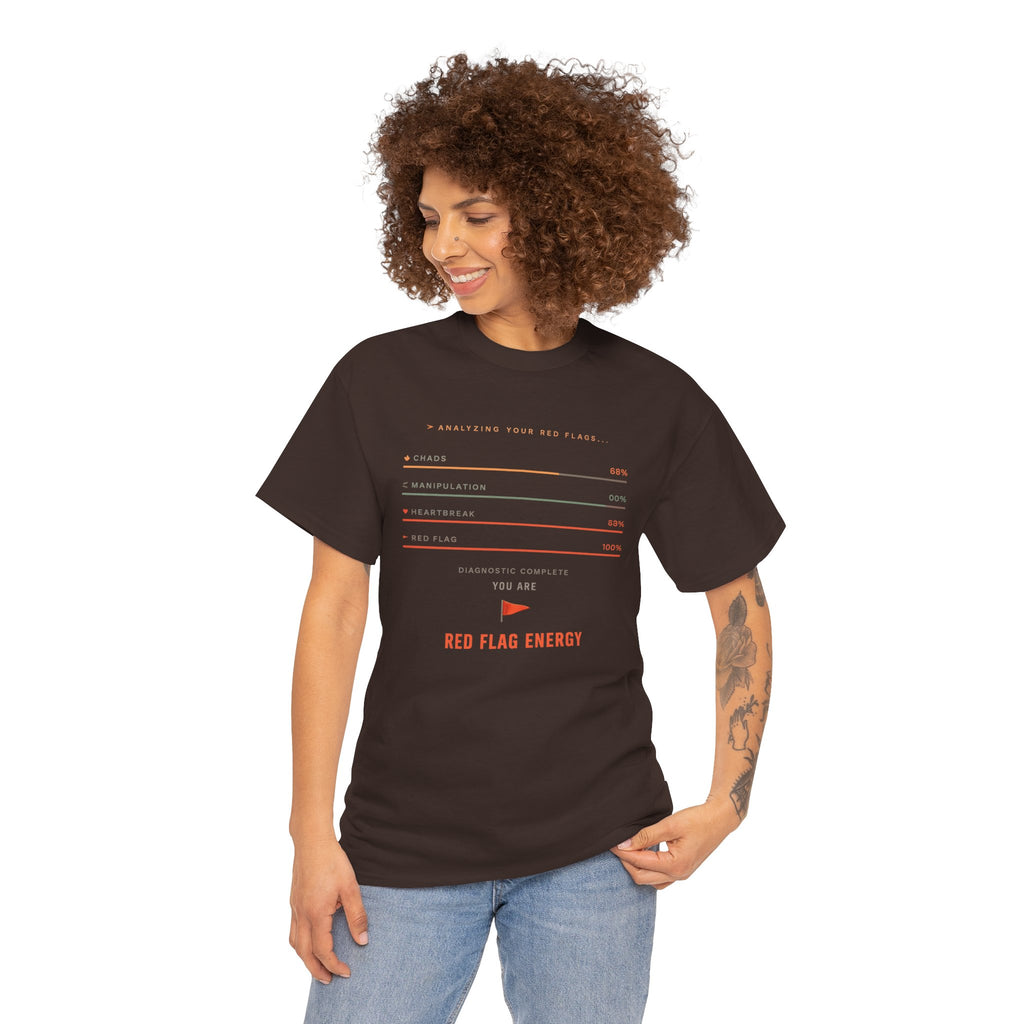 Red Flag Energy Graphic Tee