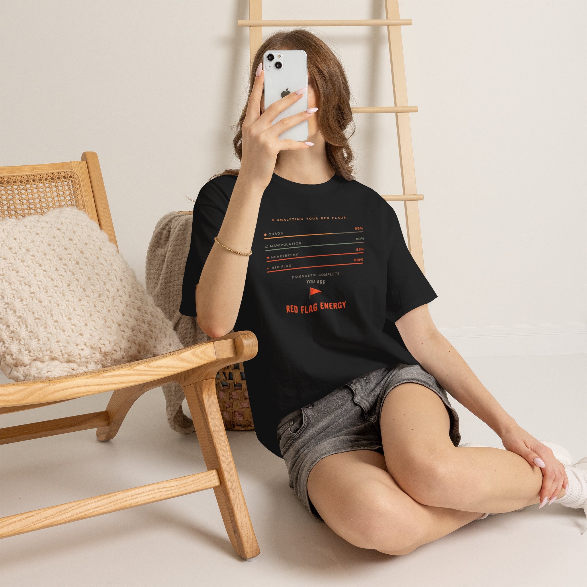 Red Flag Energy Graphic Tee