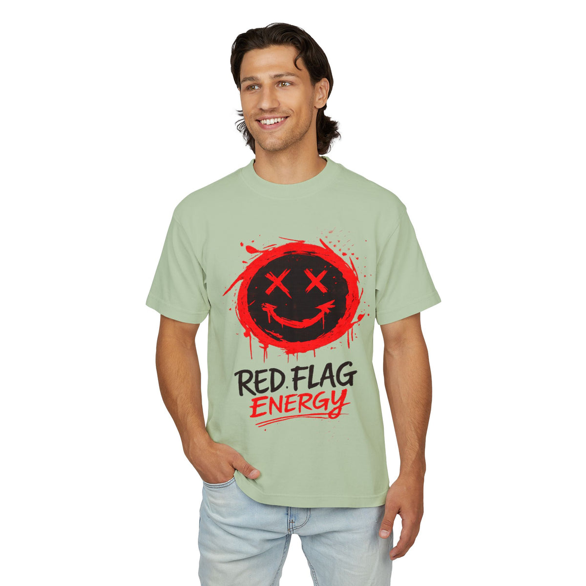 "Red Flag Energy" — Expert Tee