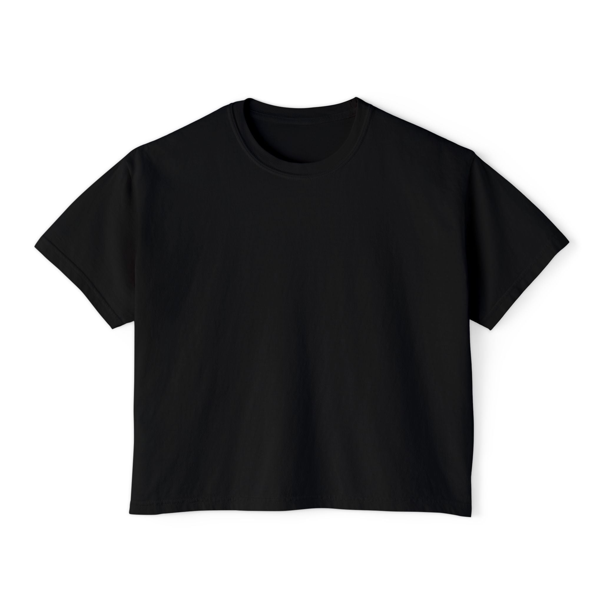 Red Flag Energy Women's Boxy Tee – Bold Graphic Back Print