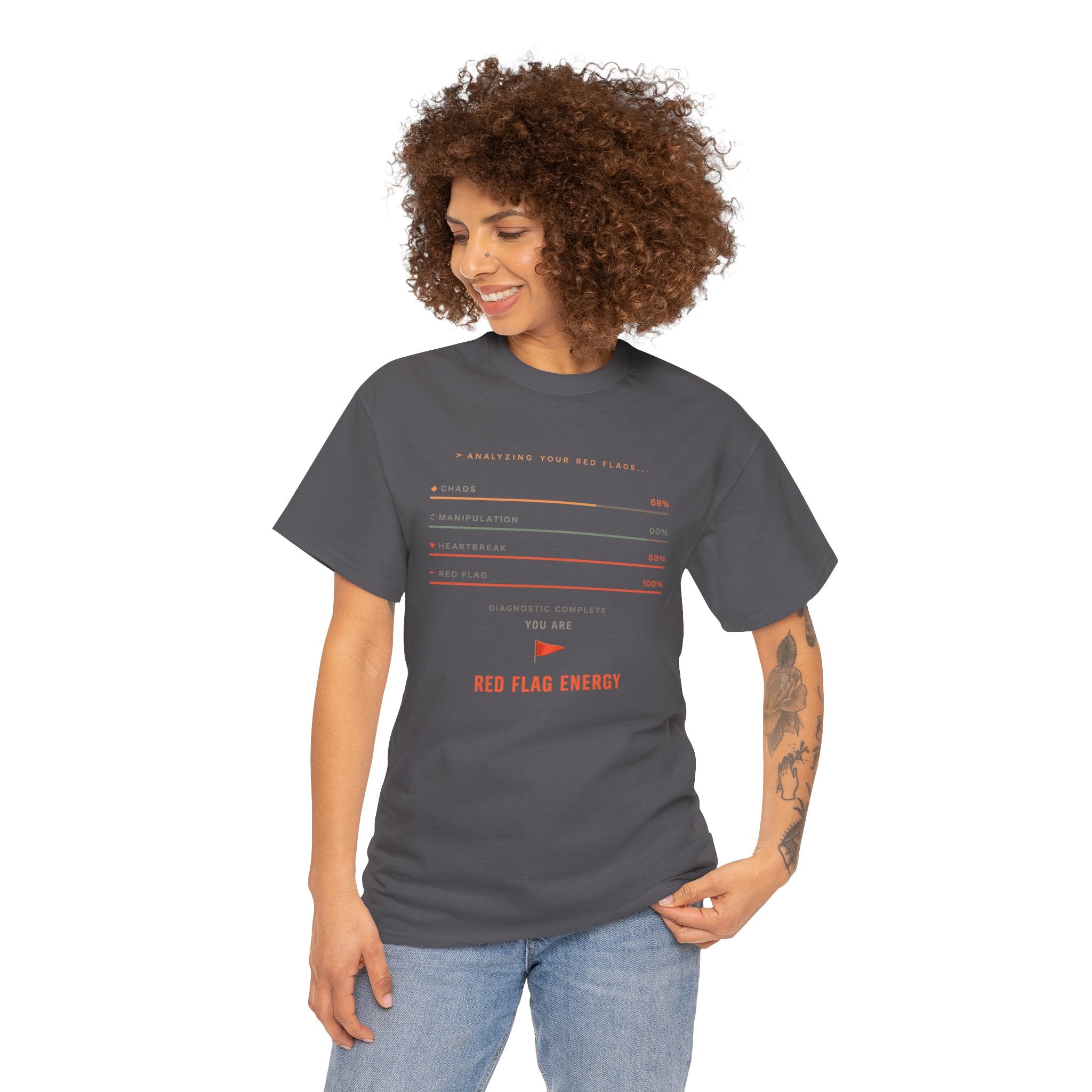 Red Flag Energy Graphic Tee
