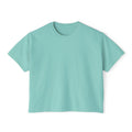 Red Flag Energy Women's Boxy Tee – Bold Graphic Back Print