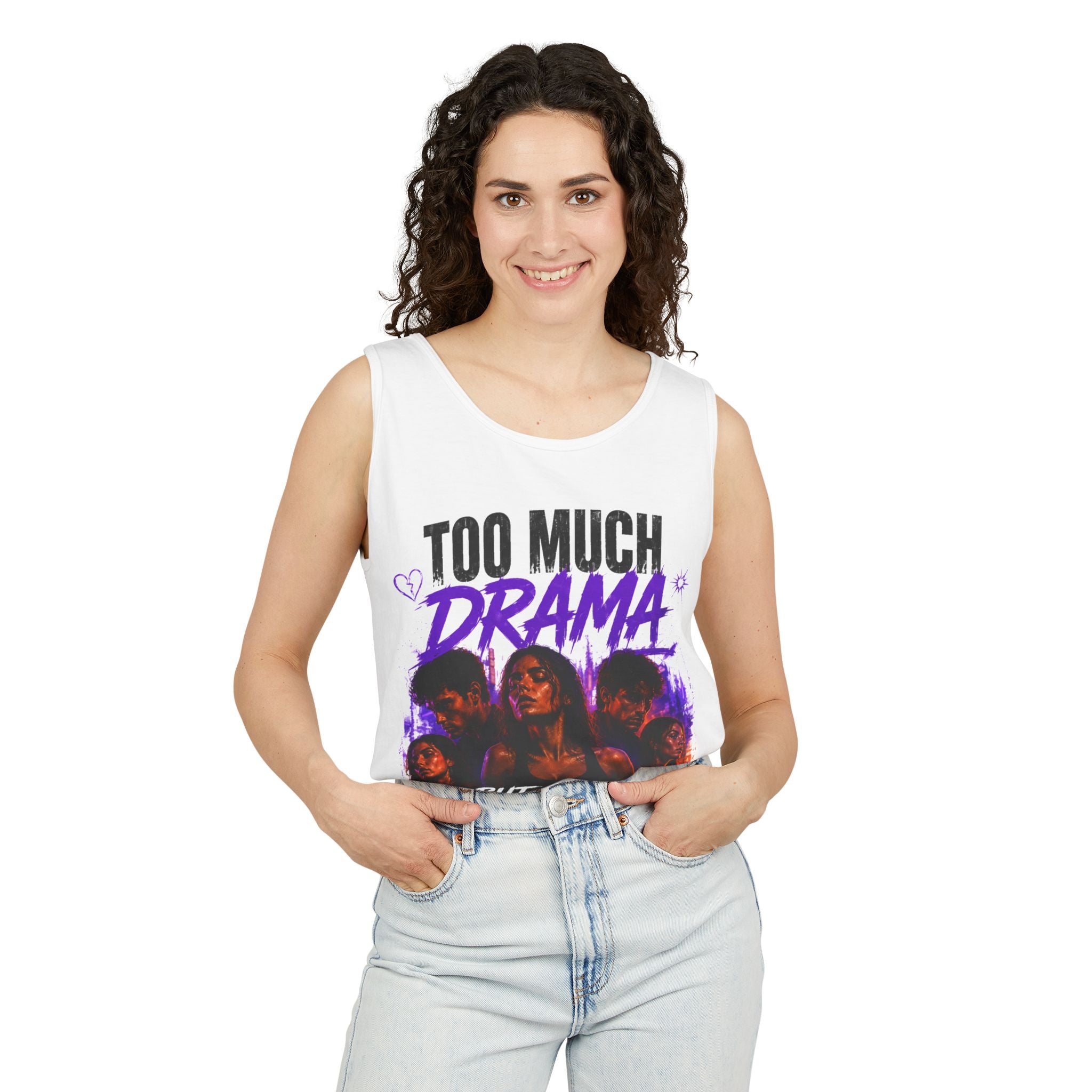Trust Nobody Graphic Tank Top — Streetwear Statement Vest