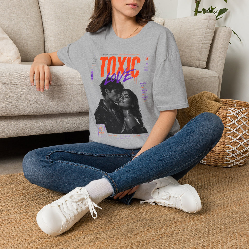 Toxic Love T-Shirt — Retro Grunge Couple Graphic Tee