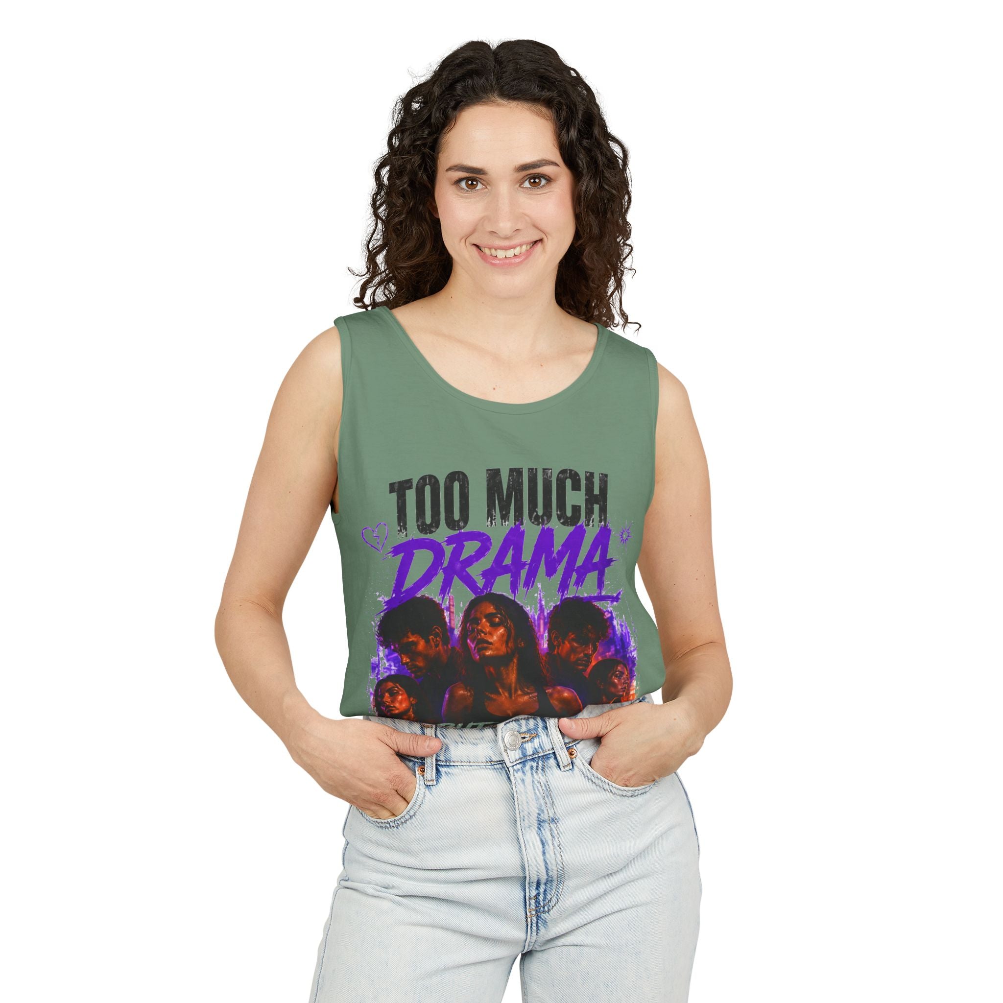 Trust Nobody Graphic Tank Top — Streetwear Statement Vest