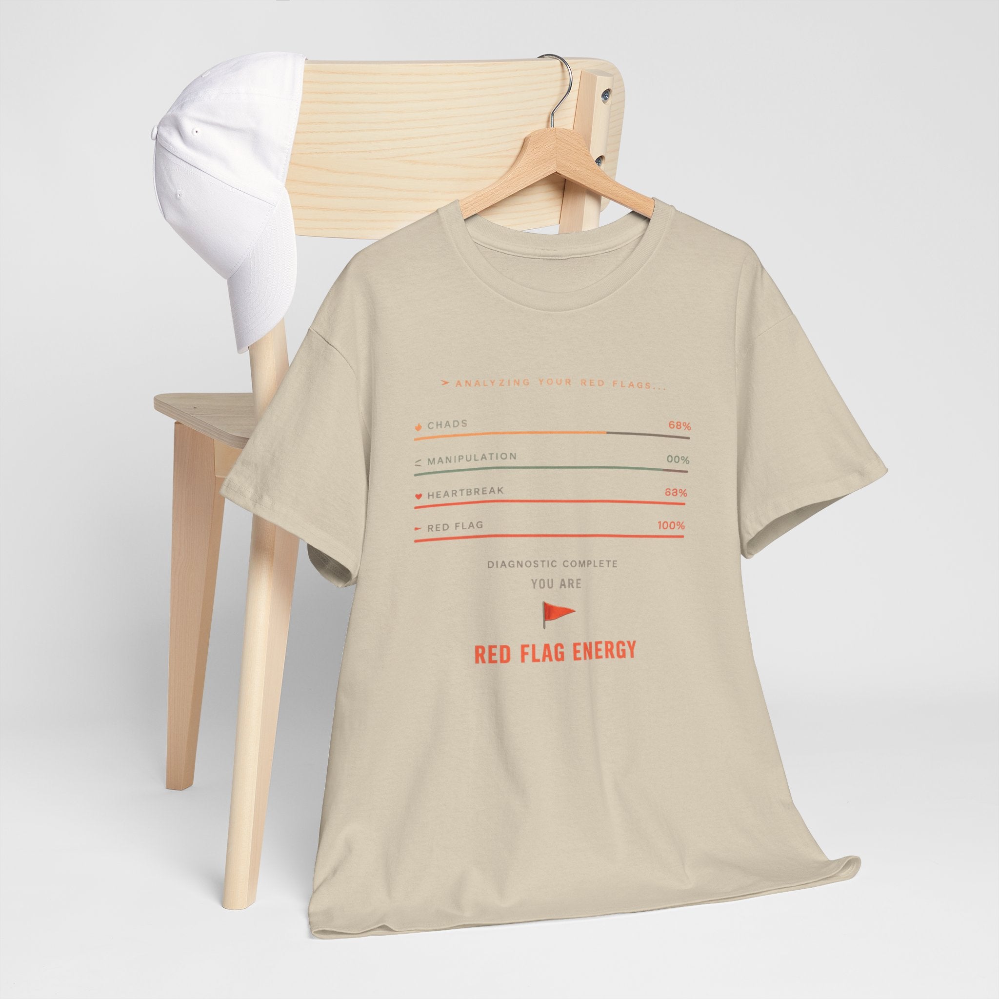 Red Flag Energy Graphic Tee