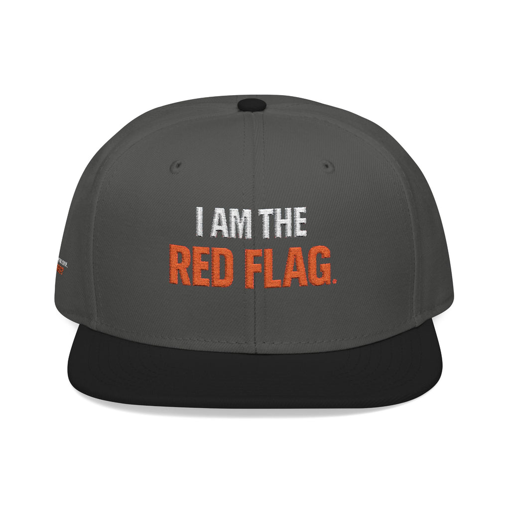 Snapback Hat — I AM THE DEVIL. Embroidered Streetwear Cap