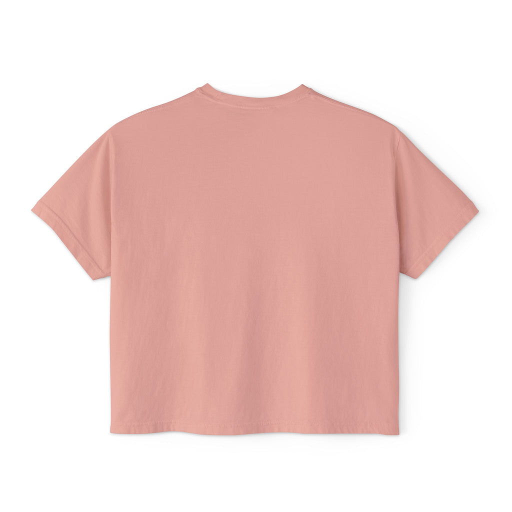 Boxy Tee — "100% Drama. Zero Filtre." Graphic Women's Crop Top