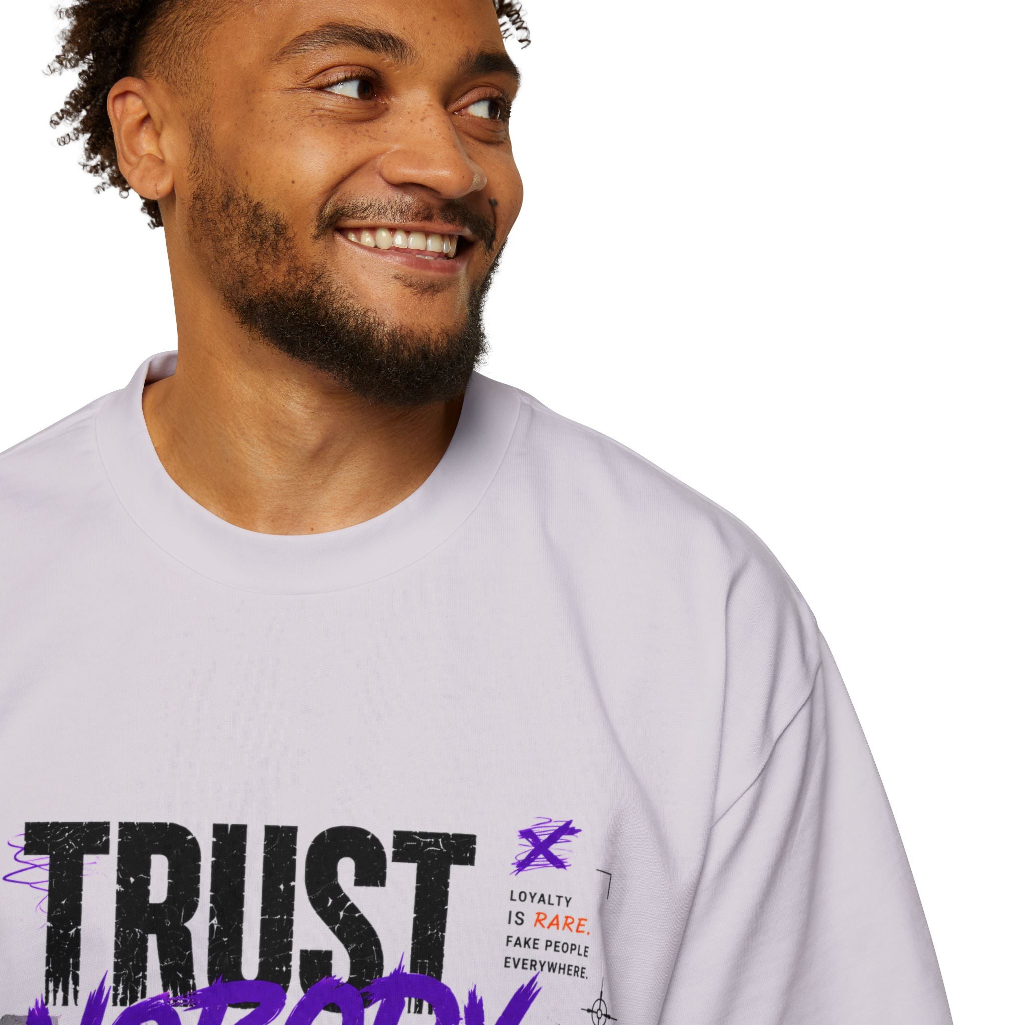 Trust Nobody Graphic Tee — Men's Oversized Streetwear T‑Shirt