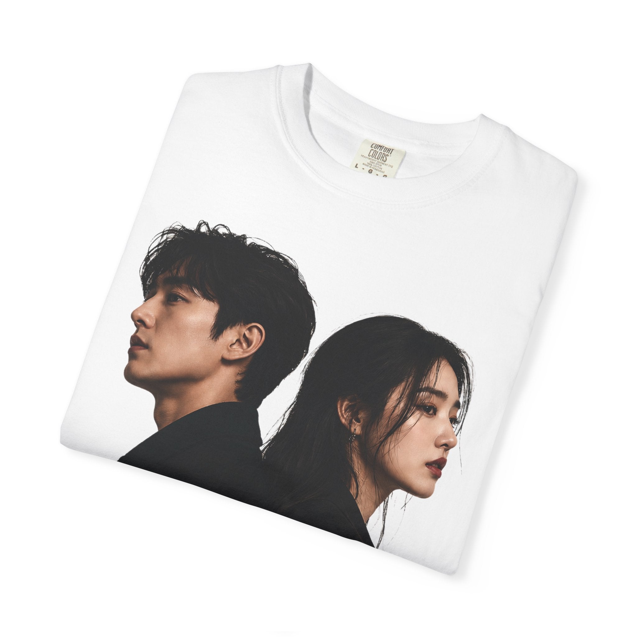 T‑Shirt — "They Were Never Safe." Graphic Tee (Dramatic Portrait Movie‑Style Design)