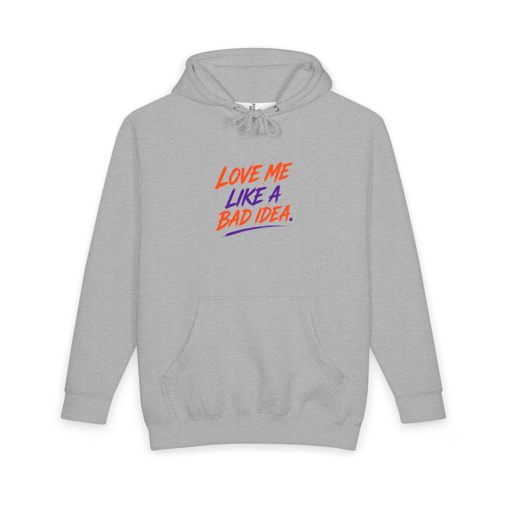 Directed By Chaos Hoodie — "Love Me Like a Bad Idea" Graphic Pullover