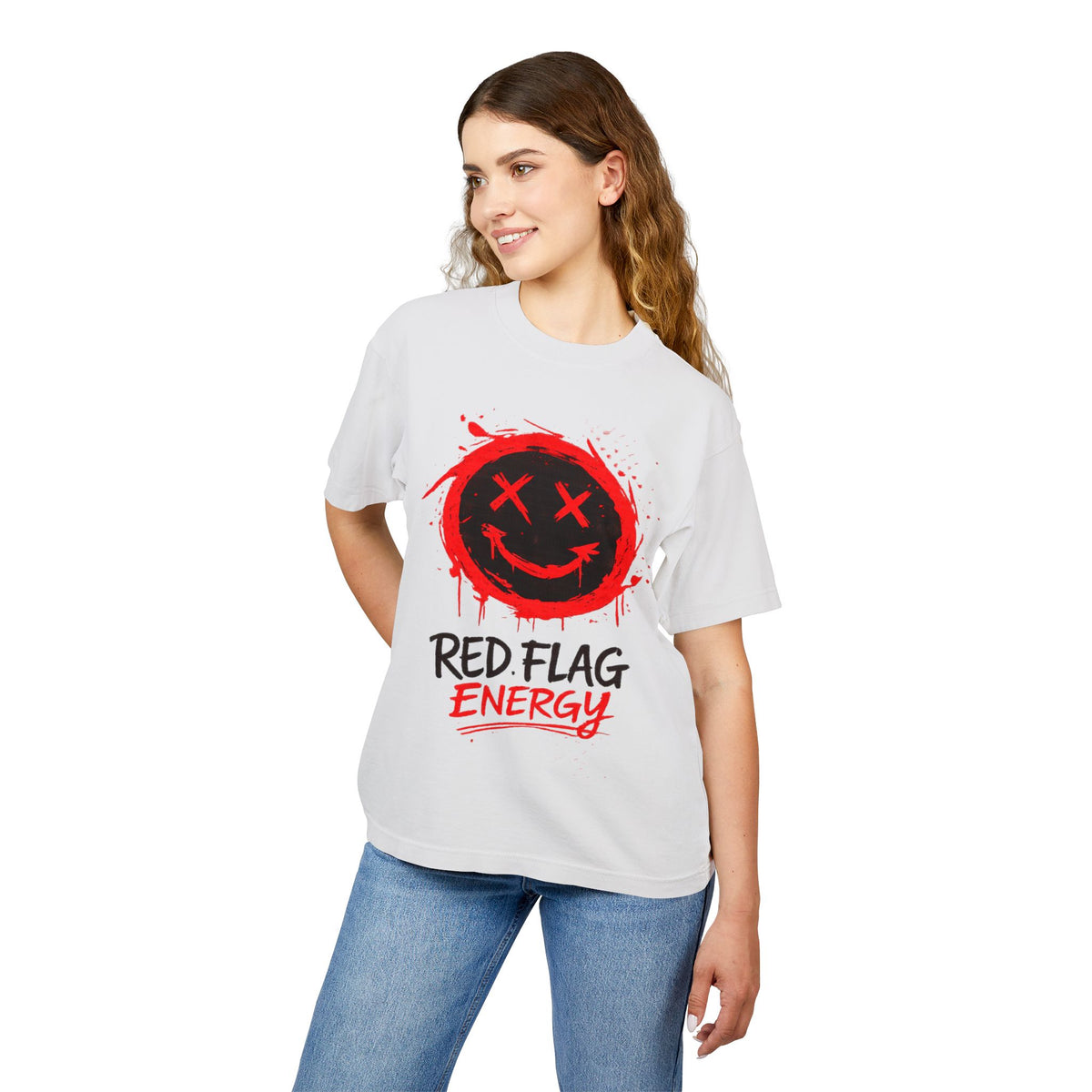 "Red Flag Energy" — Expert Tee