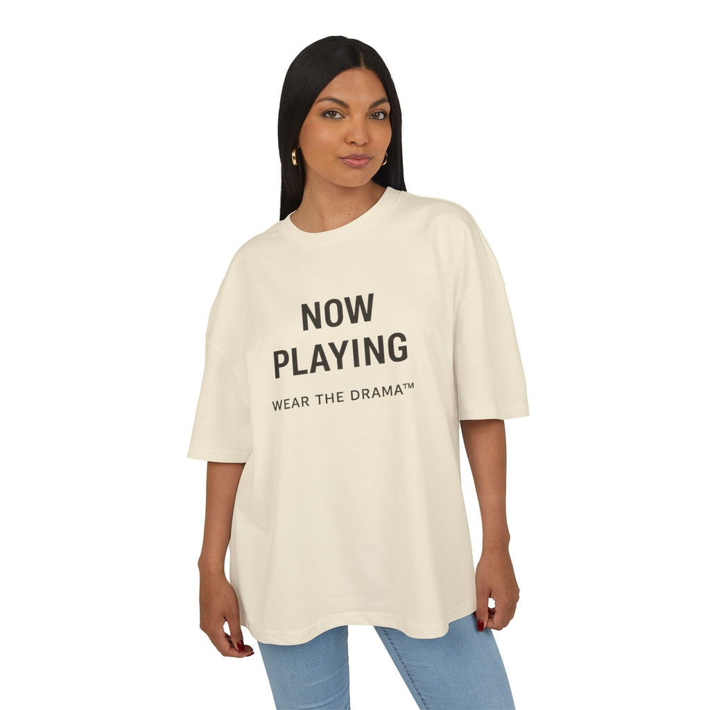 Now Playing Tee — "Wear the Drama" Music Player Graphic T-Shirt