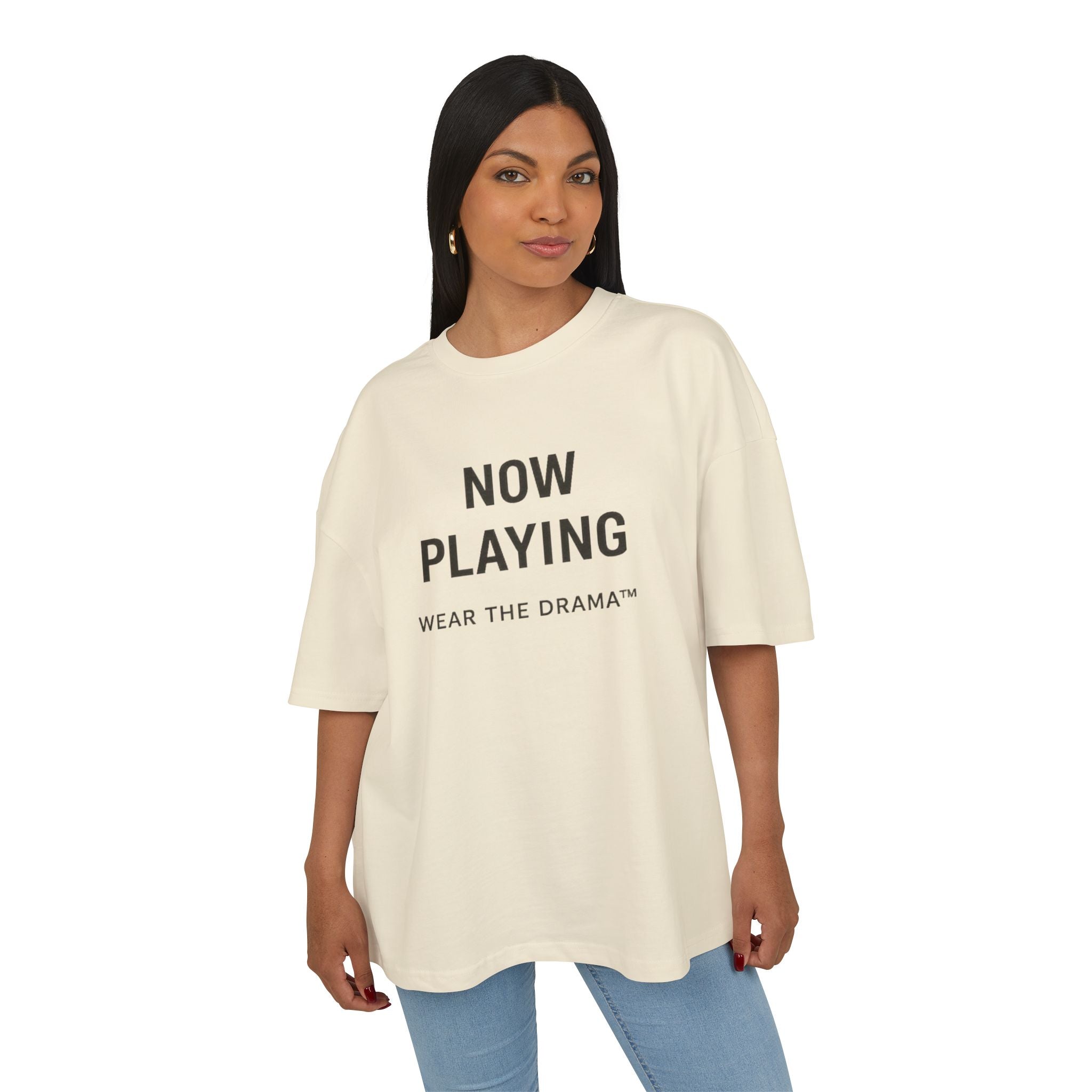 Now Playing Tee — "Wear the Drama" Music Player Graphic T-Shirt
