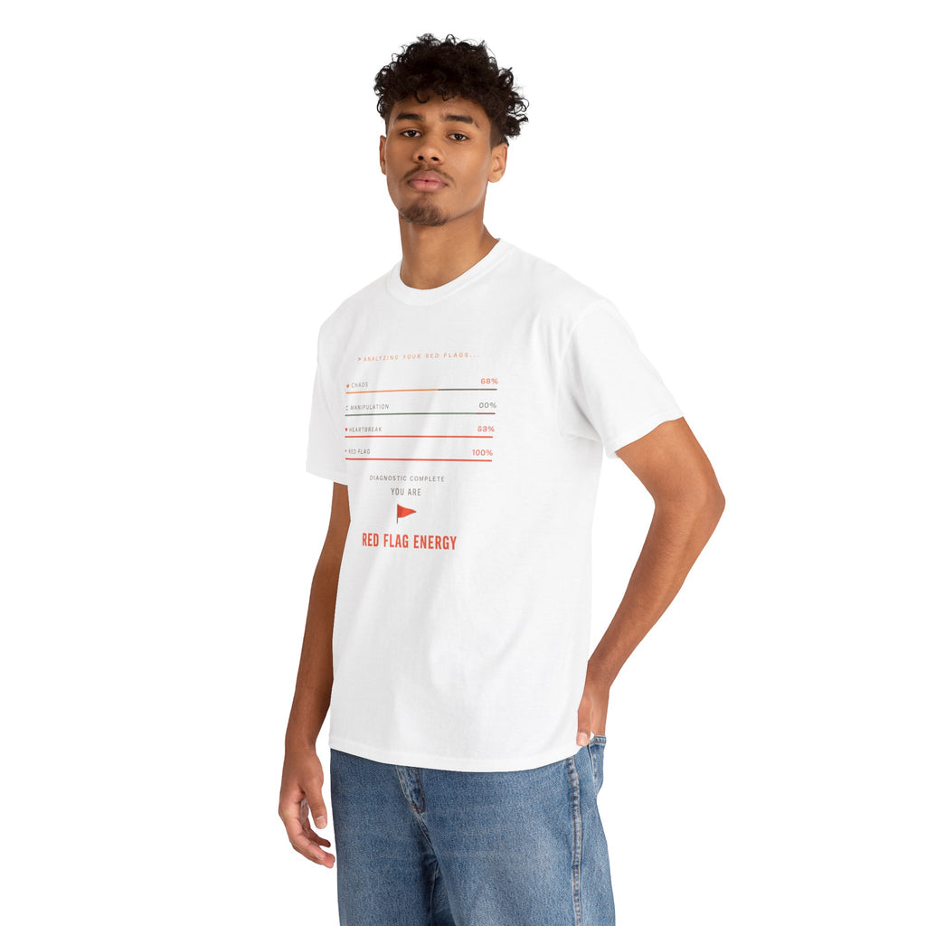 Red Flag Energy Graphic Tee