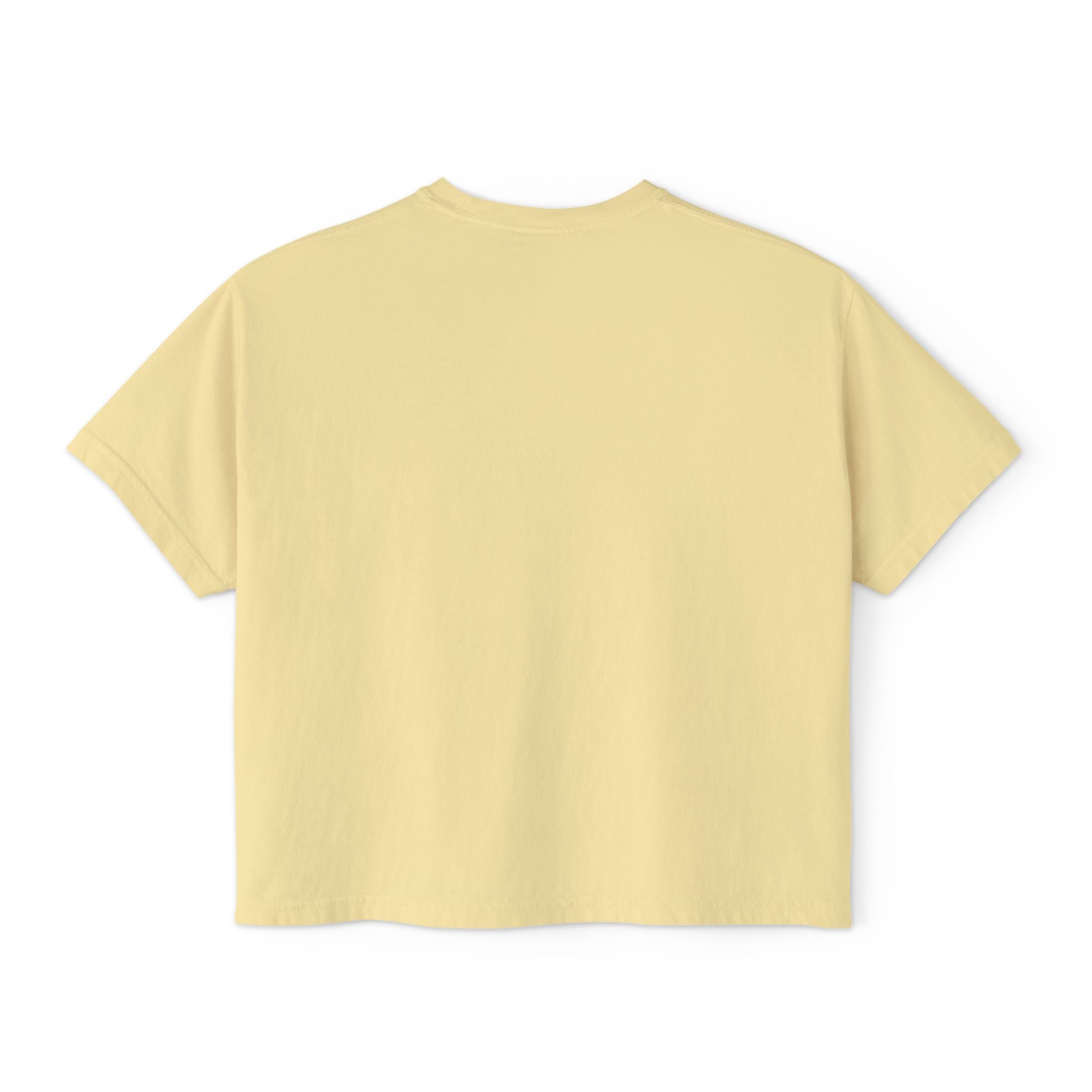 Boxy Tee — "100% Drama. Zero Filtre." Graphic Women's Crop Top