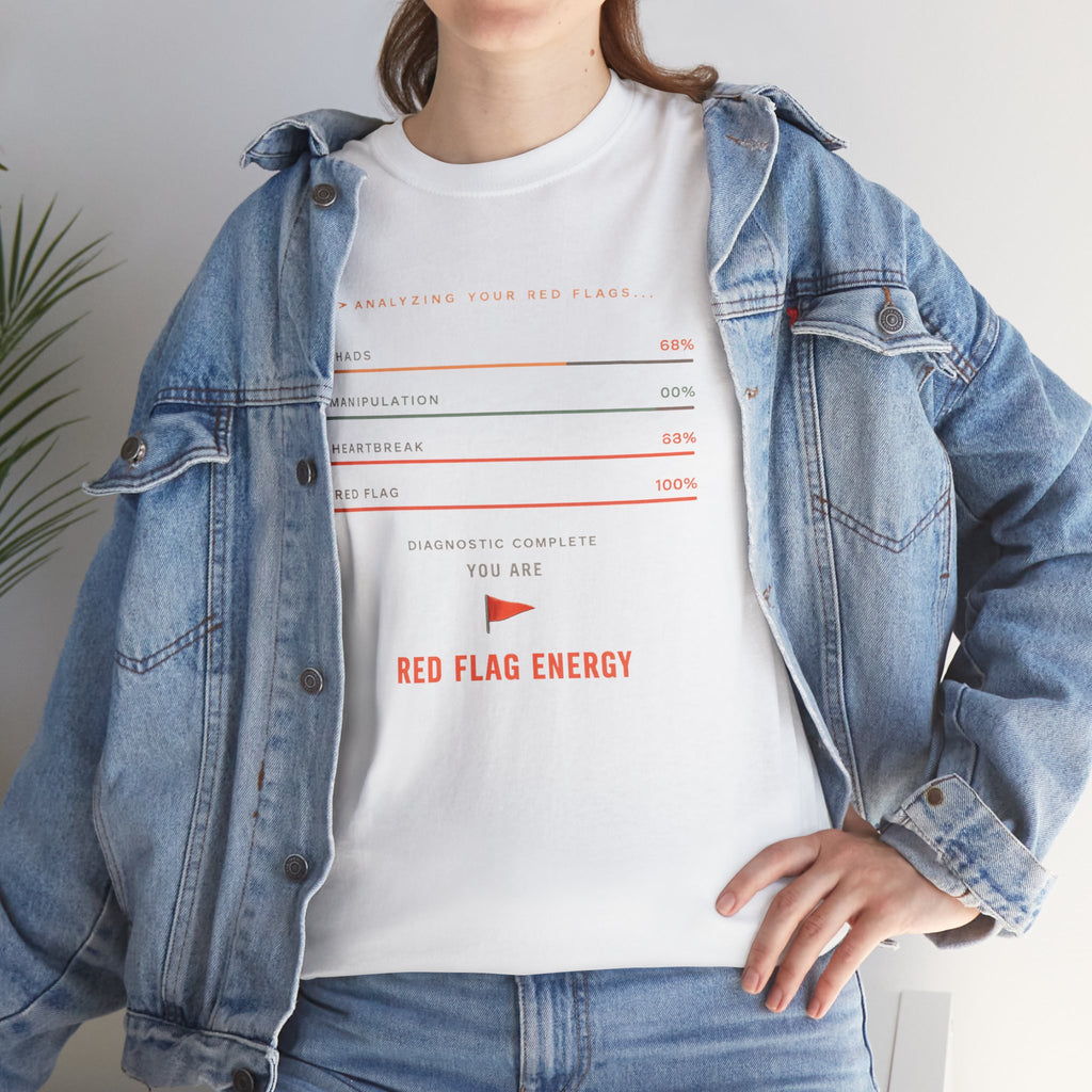 Red Flag Energy Graphic Tee